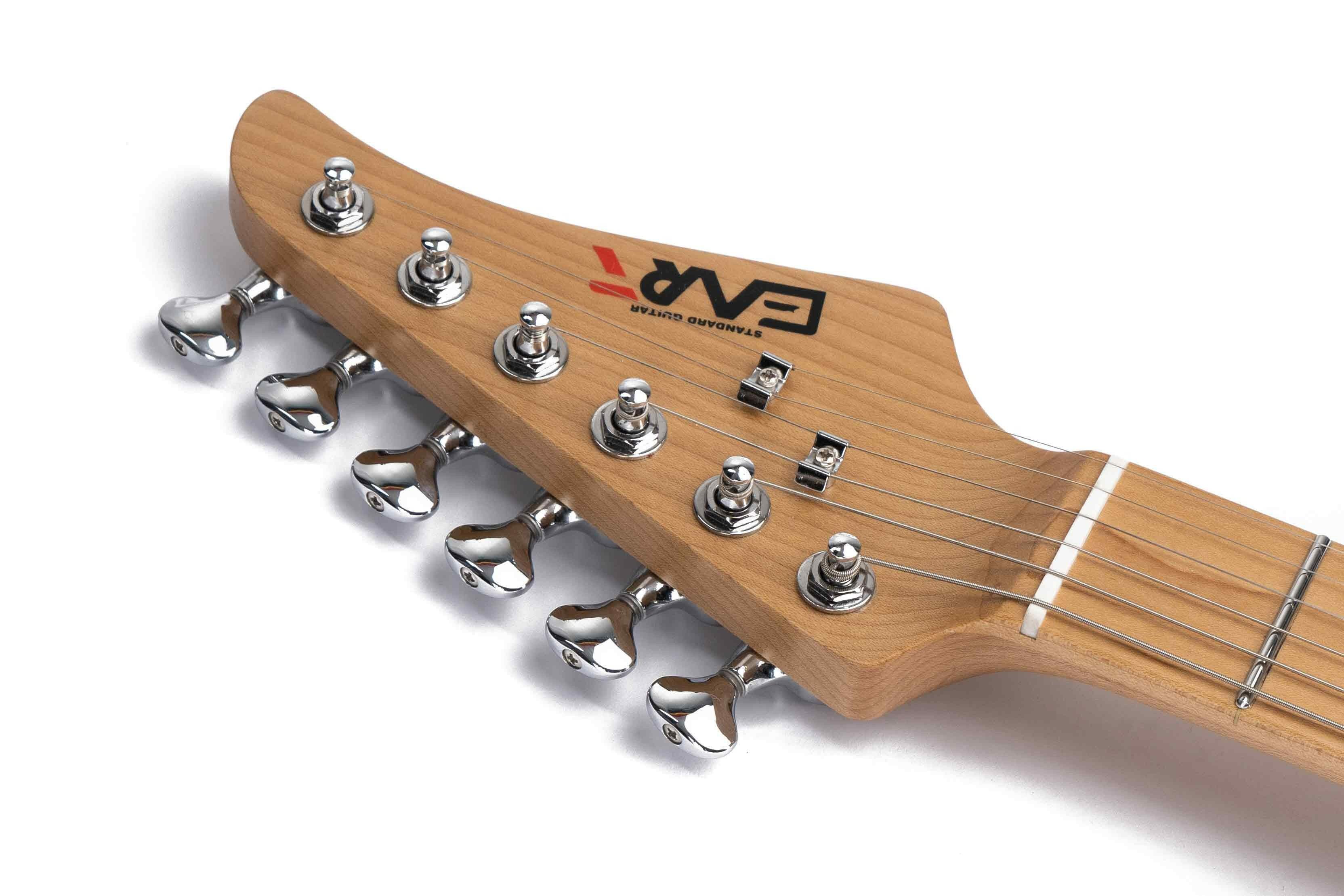 Eart Guitars, E-3S, Modern HH Pickups Roasted Mahogany Electric Guitars - Image 2