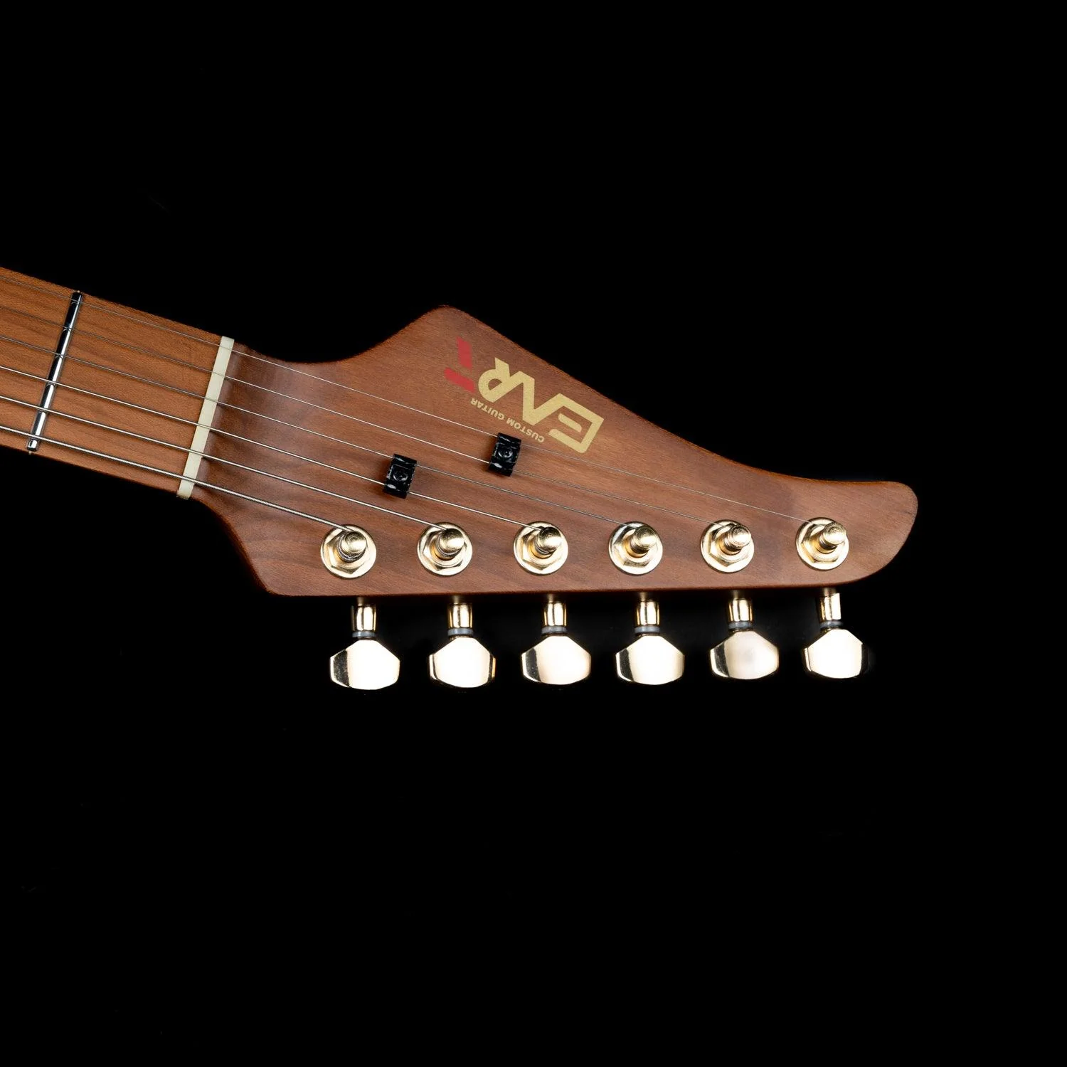 Eart Electric Guitars Chinese Lacquer Art CLA-10XL-GD - Image 4