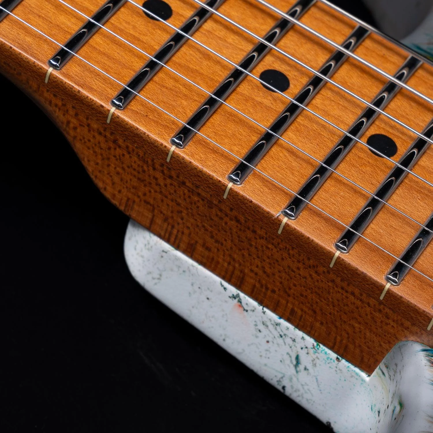 Eart Electric Guitars Chinese Lacquer Art CLA-10XL-GD - Image 7