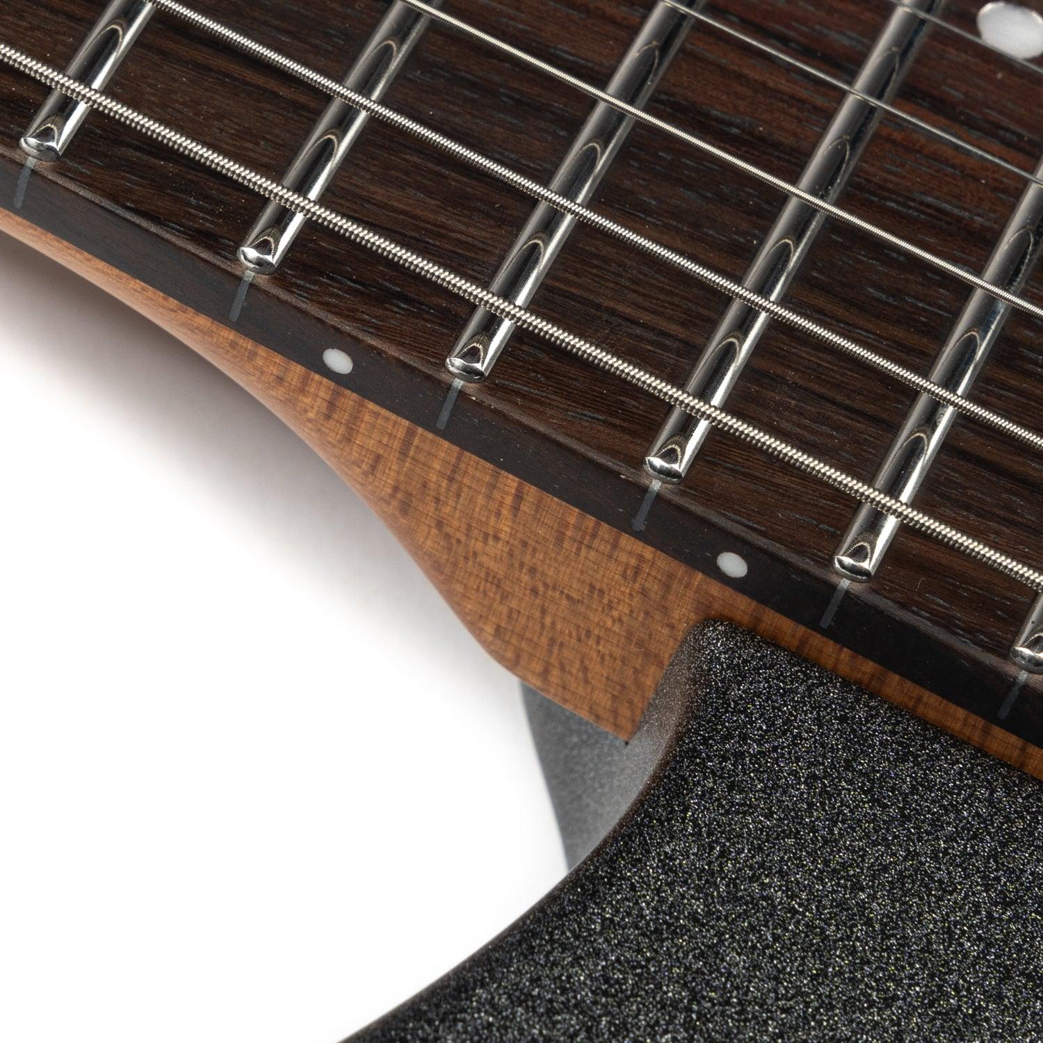 Eart Electric Guitars GW2-SE, Roasted Mahogany Body Best Headless Guitar, Headstockless Travel Guitar - Image 5
