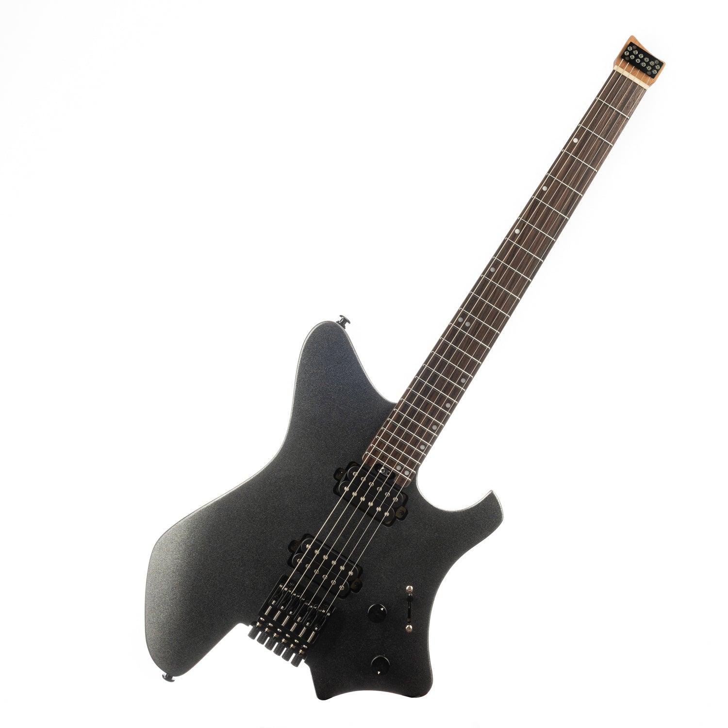 Eart Electric Guitars GW2-SE, Roasted Mahogany Body Best Headless Guitar, Headstockless Travel Guitar - Image 9