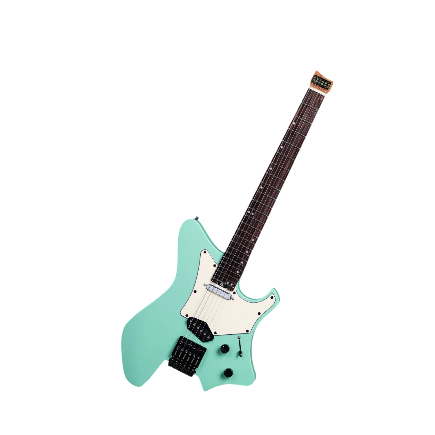Eart Guitars GW2TP-SE Lightweight Headless Electric Guitar, 24 Stainless Steel Frets, Compound Radius Fingerboard - Image 8