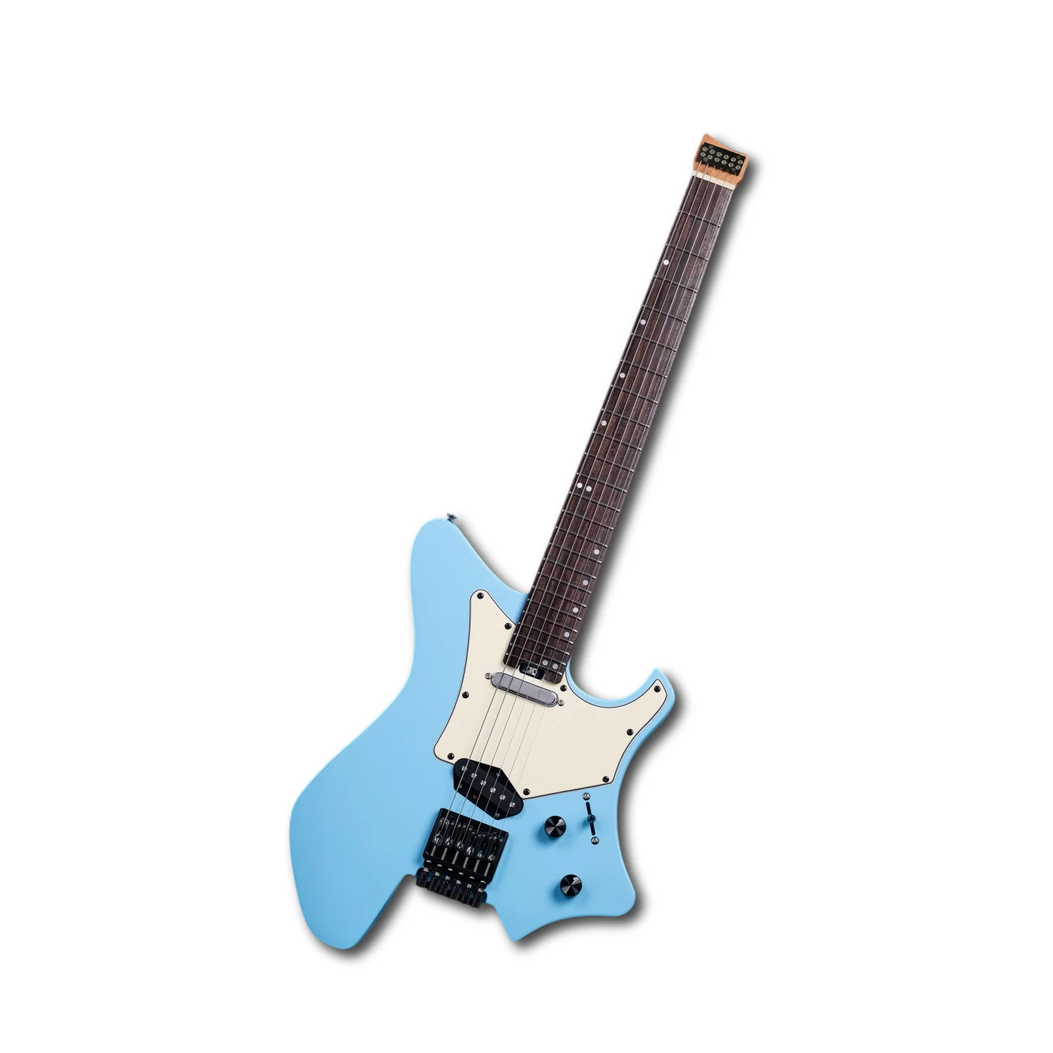 Eart Guitars GW2TP-SE Lightweight Headless Electric Guitar, 24 Stainless Steel Frets, Compound Radius Fingerboard - Image 9