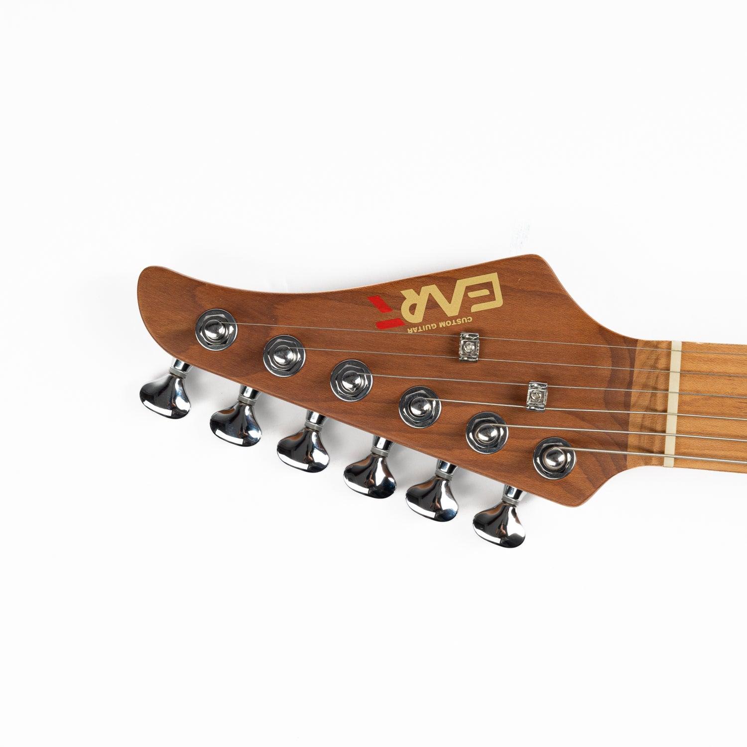 EART Guitars, M-2HLA, for Kids, Handmade Lacquer Art Electric Guitar - Image 3