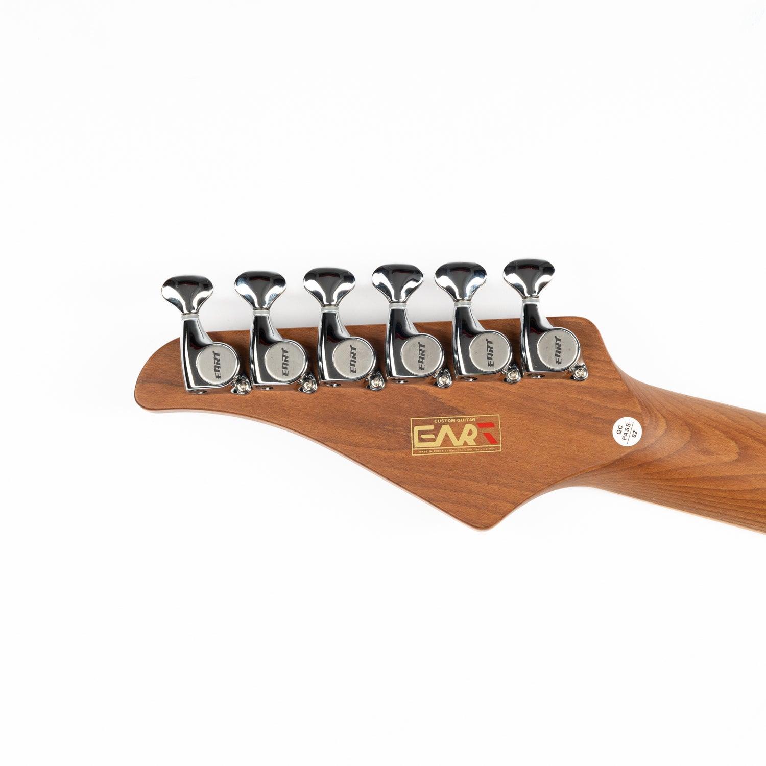 EART Guitars, M-2HLA, for Kids, Handmade Lacquer Art Electric Guitar - Image 4