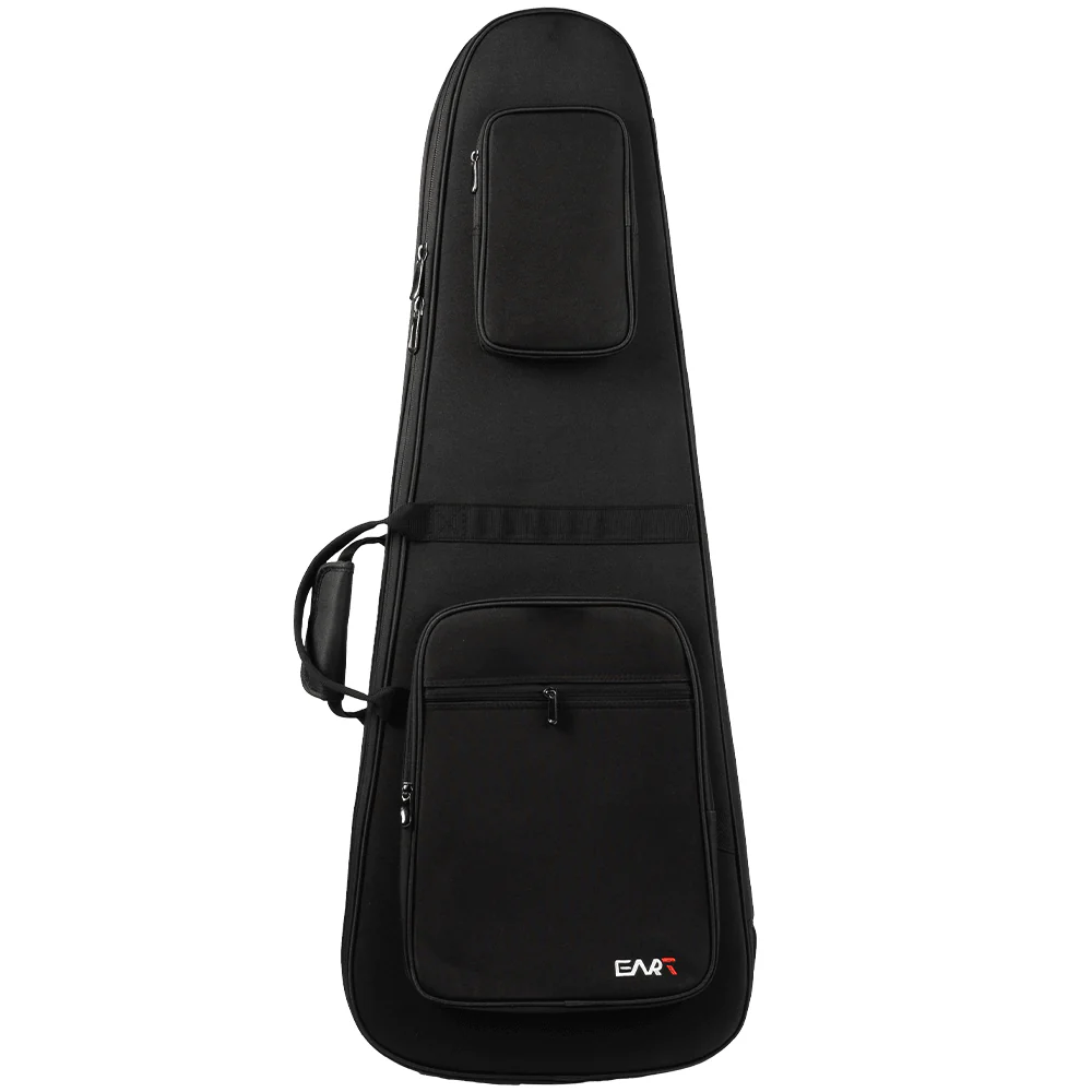 EART Guitars, Gig Bag EHSG, Bullet Case for Full Size Standard Electric Guitars, Black