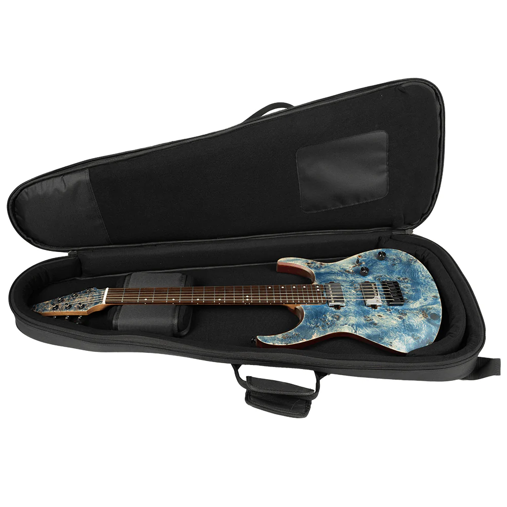 EART Guitars, Gig Bag EHSG, Bullet Case for Full Size Standard Electric Guitars, Black - Image 5