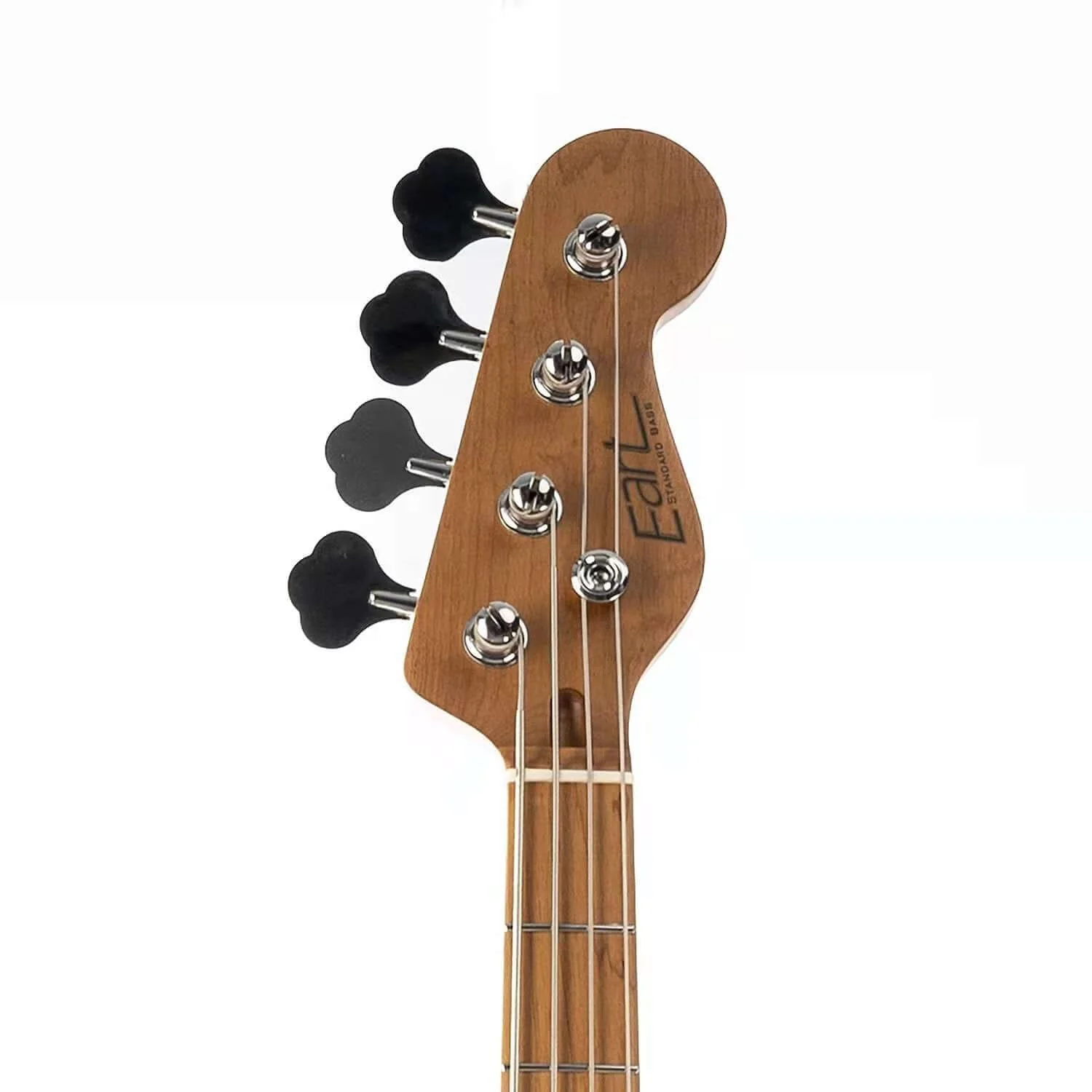 Eart Guitars, B-10, Roasted Maple Neck Mahogany Body 4 Strings Bass Guitars - Image 2