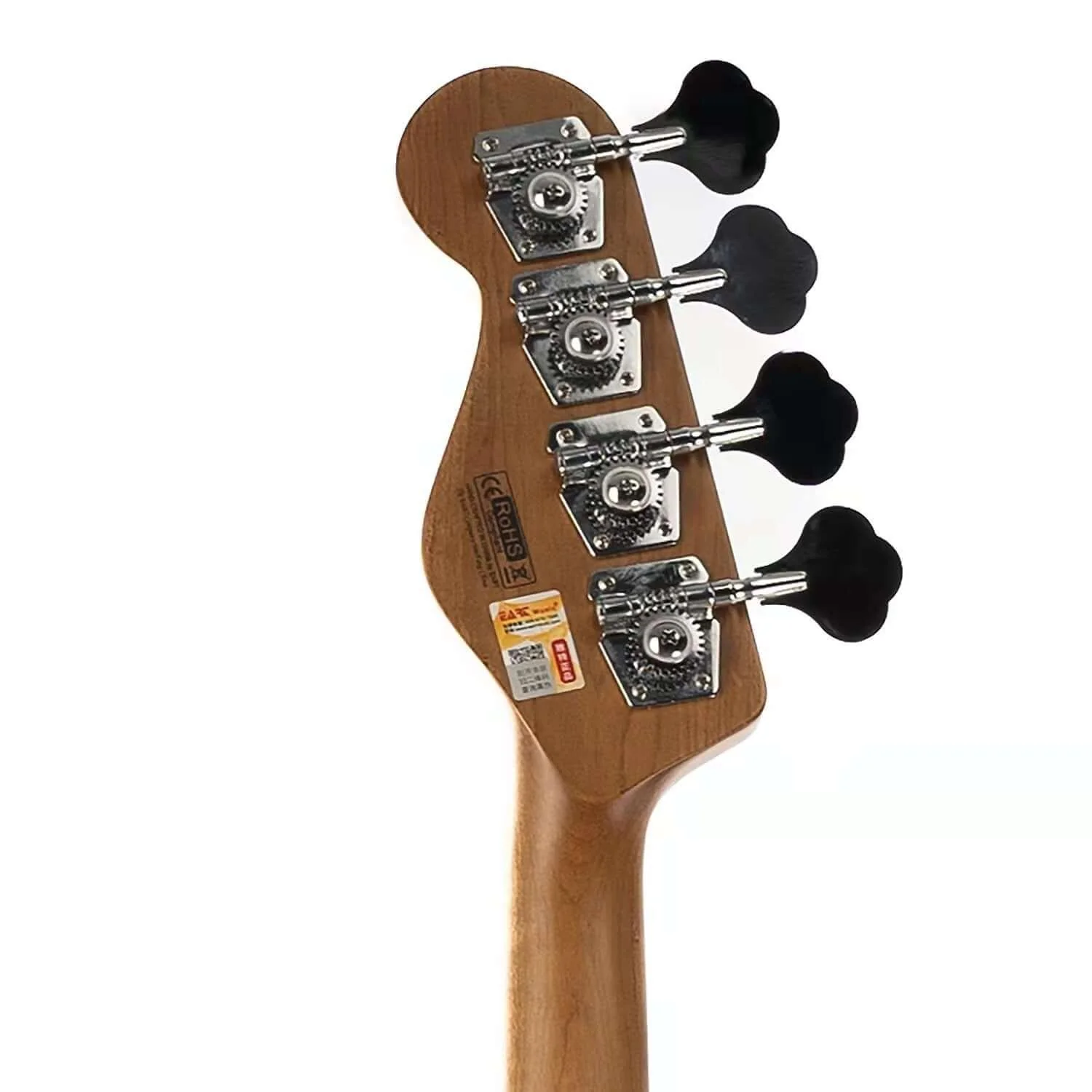 Eart Guitars, B-10, Roasted Maple Neck Mahogany Body 4 Strings Bass Guitars - Image 3