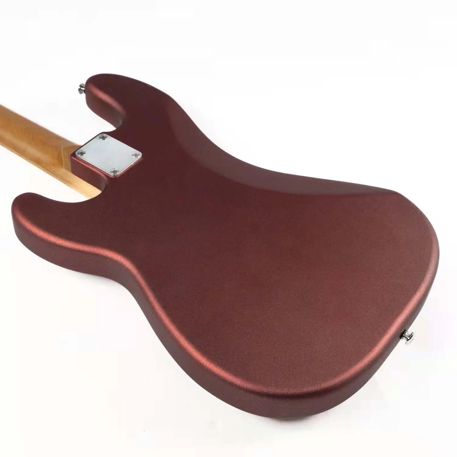 Eart Guitars, B-10, Roasted Maple Neck Mahogany Body 4 Strings Bass Guitars - Image 6