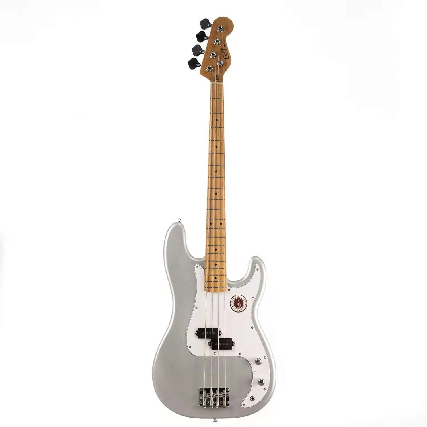 Eart Guitars, B-10, Roasted Maple Neck Mahogany Body 4 Strings Bass Guitars - Image 8