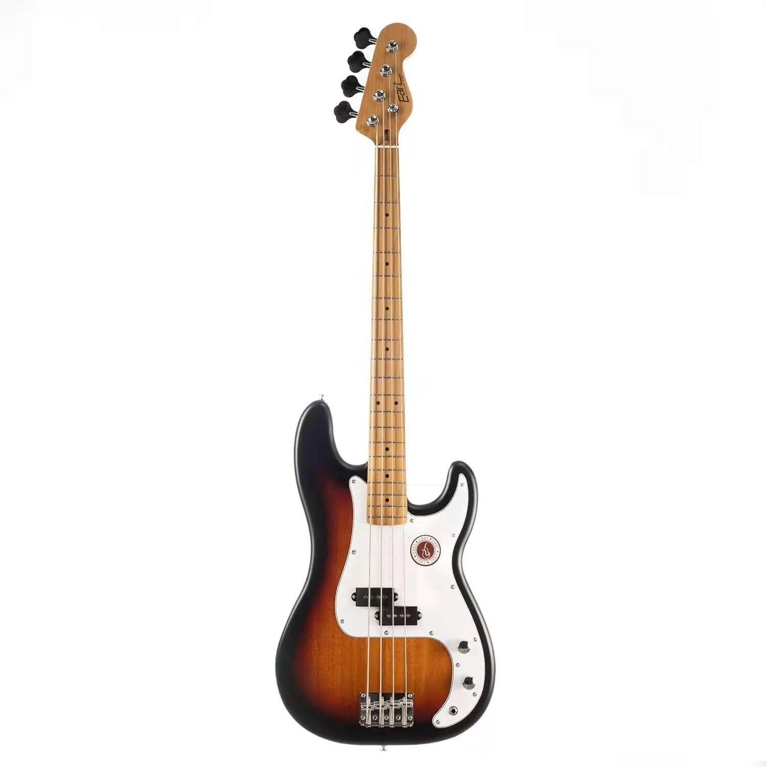 Eart Guitars, B-10, Roasted Maple Neck Mahogany Body 4 Strings Bass Guitars - Image 9