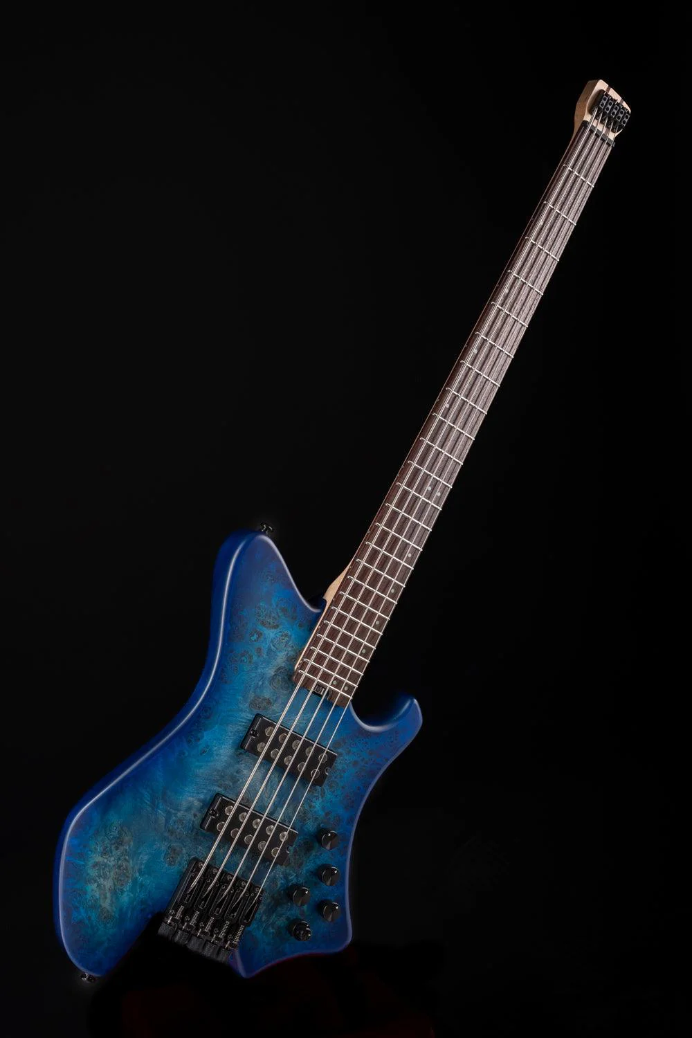 Eart Guitars, BW-5, Roasted Bookmatch Mahogany Body 5 String Bass - Image 9