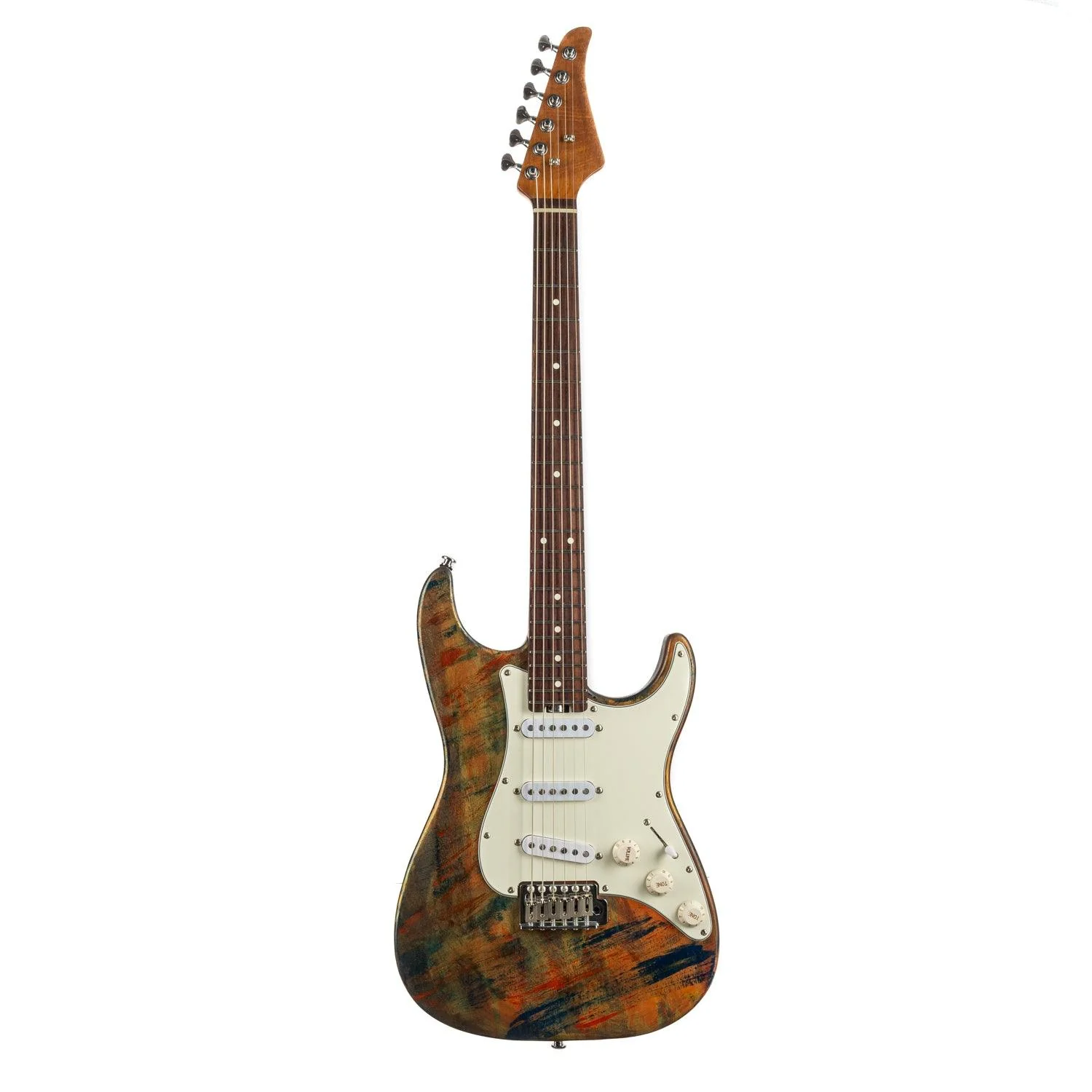 Eart Electric Guitars Chinese Lacquer Art CLA-60V - Image 10