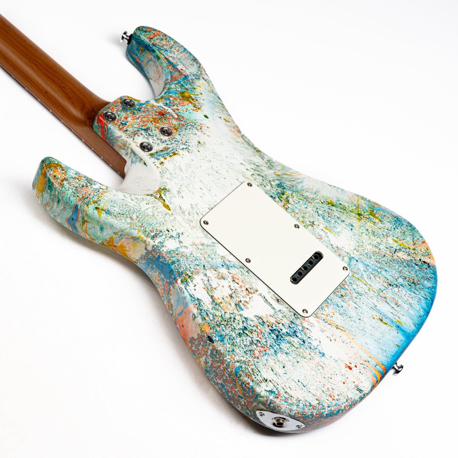Eart Electric Guitars Chinese Lacquer Art CLA-60V - Image 2
