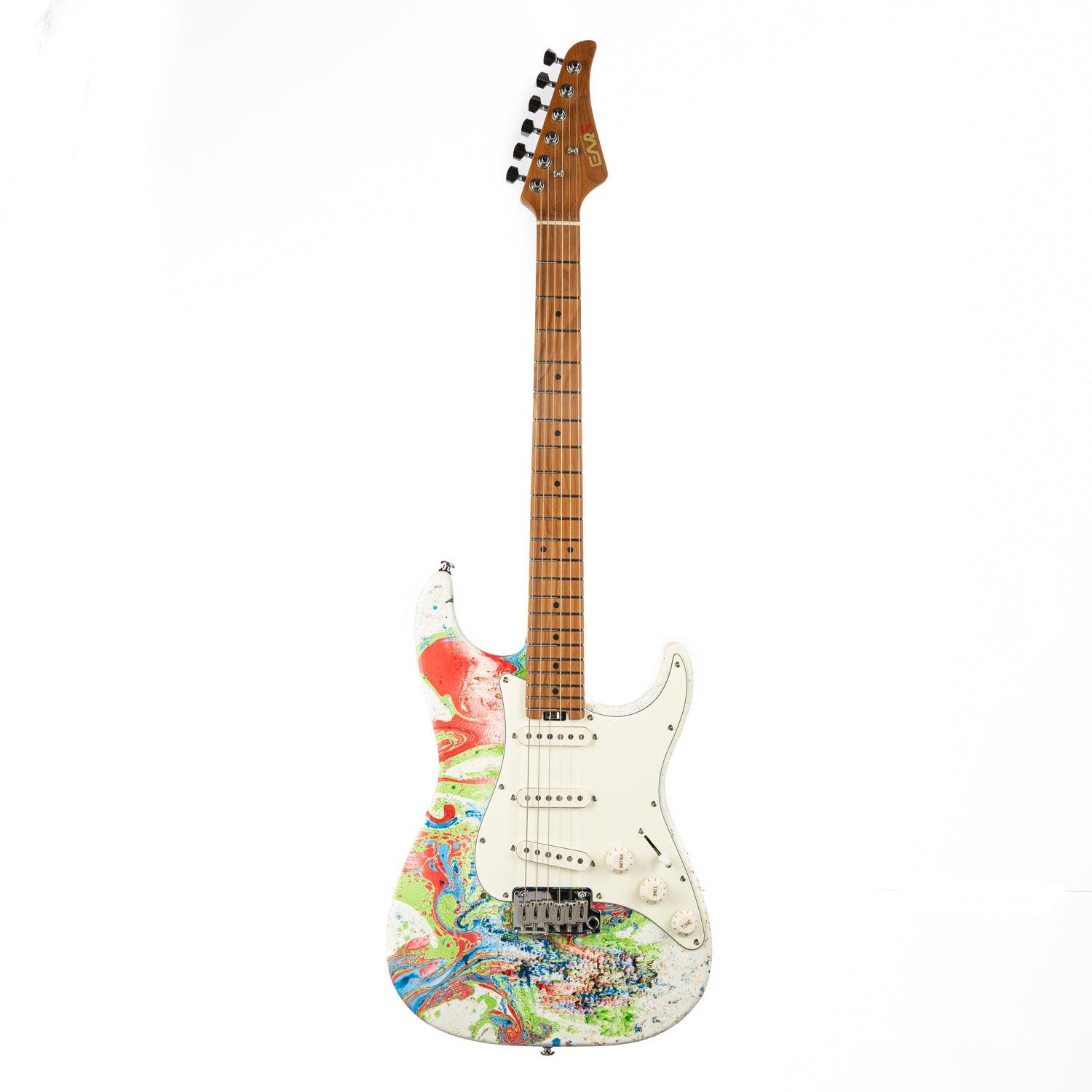 Eart Electric Guitars Chinese Lacquer Art CLA-60V - Image 9