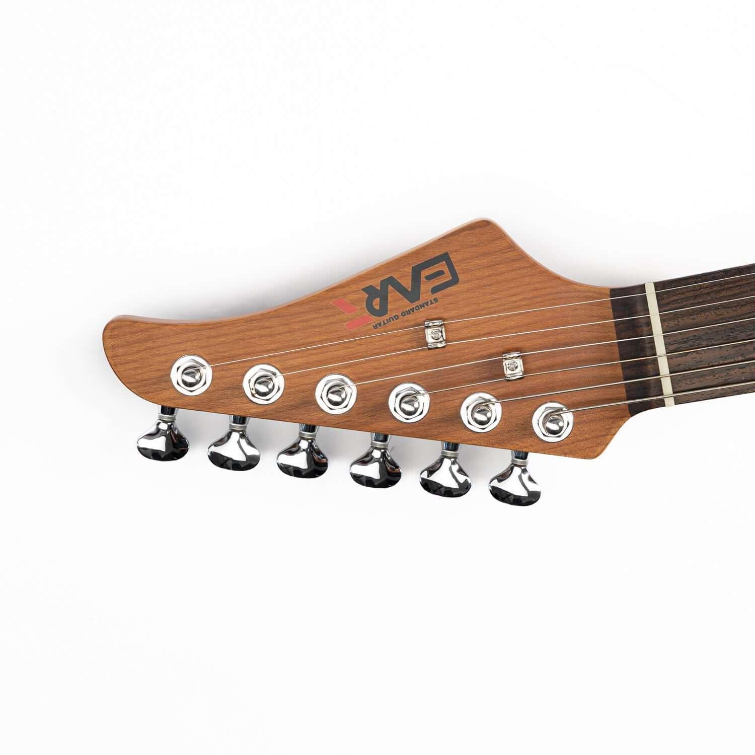 Eart Guitars, CP-1, HSS Pickups 2-Point Synchronized Tremolo Bridge Electric Guitar, Shell Pink - Image 3