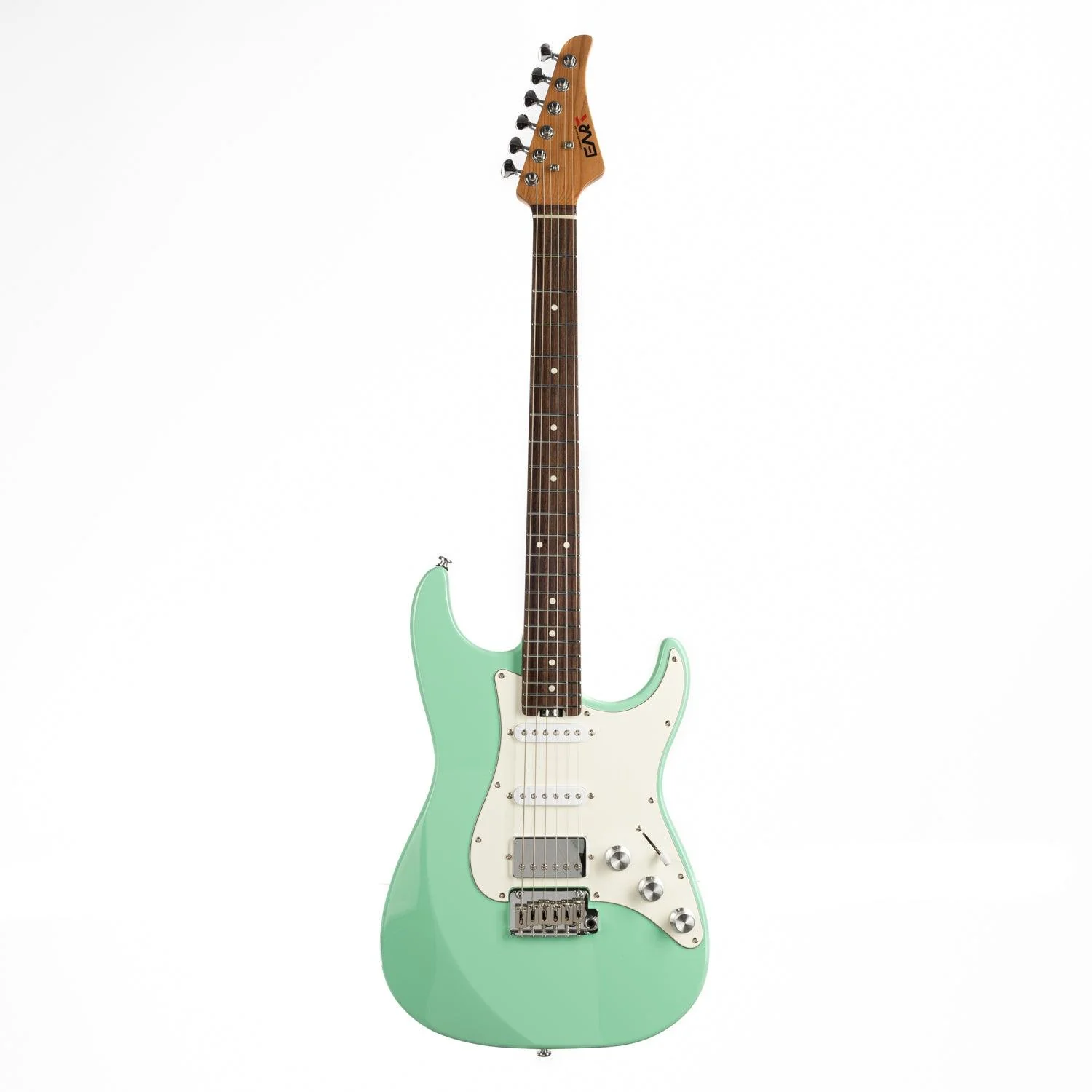 Eart Guitars, CP-1, HSS Pickups Classical Stainless Steel Fret Electric Guitar, Surf Green