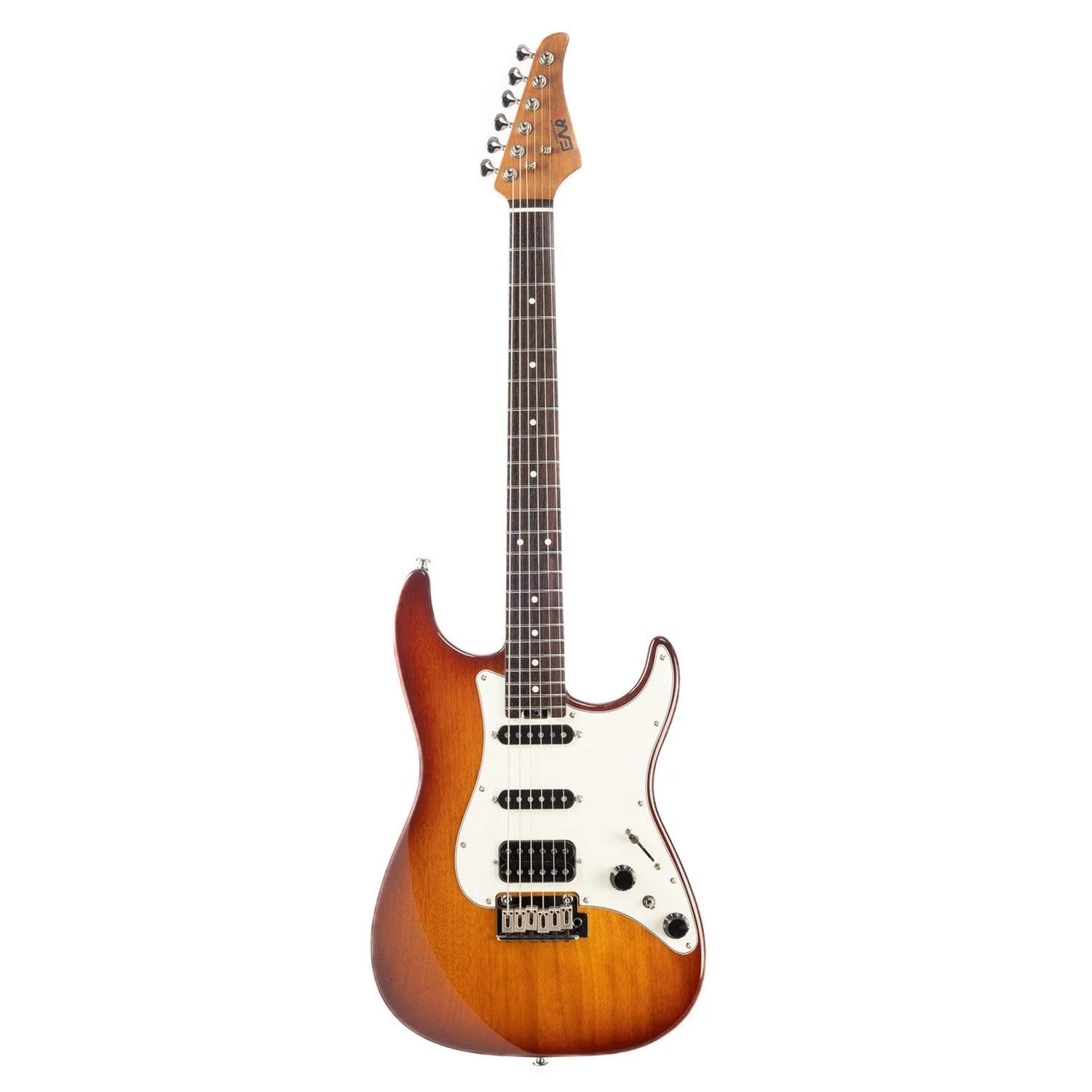 EART Guitars, DMX-9, India Rosewood Fingerboard Humbucker Tremolo Electric Guitar, Honey Burst