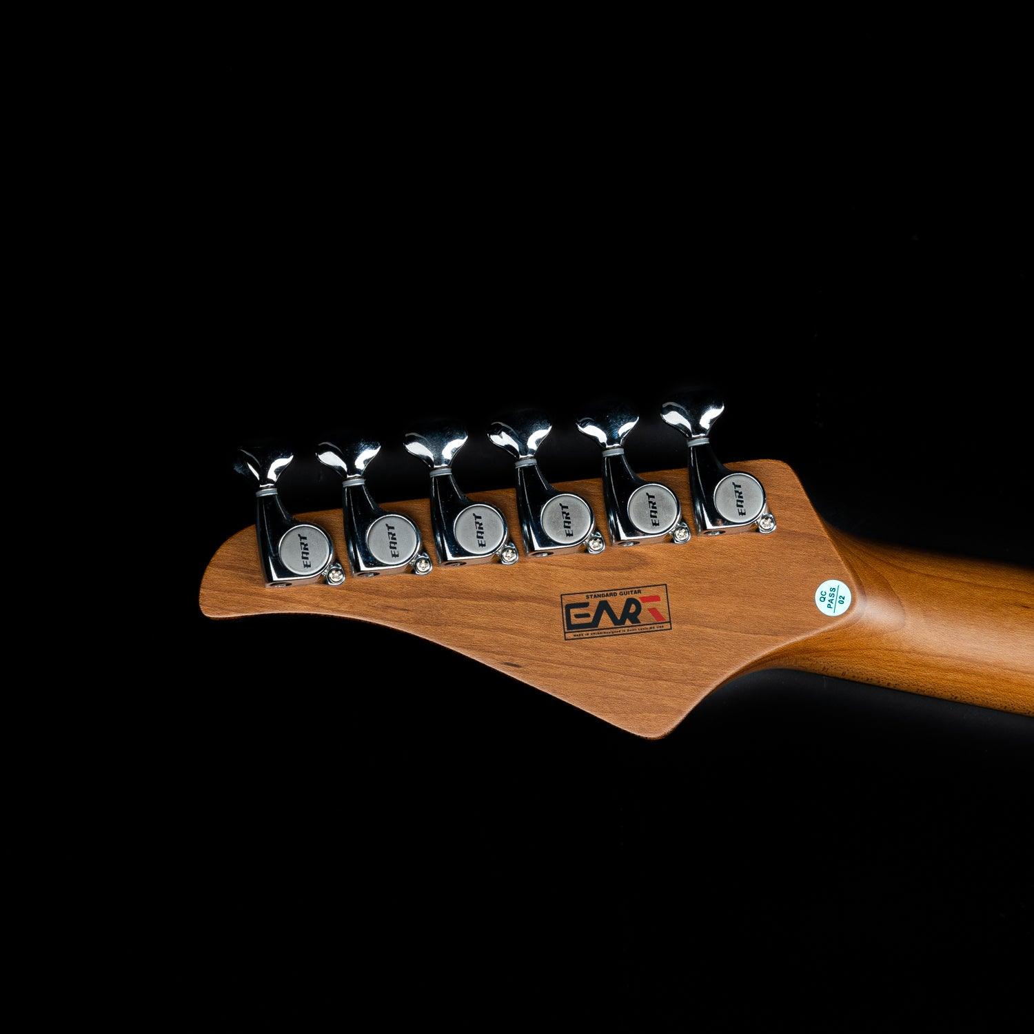 EART Guitars, DMX-9TC, Humbucker Pickups Tremolo Bridge Solid Full Electric Guitar, Pearl White - Image 4