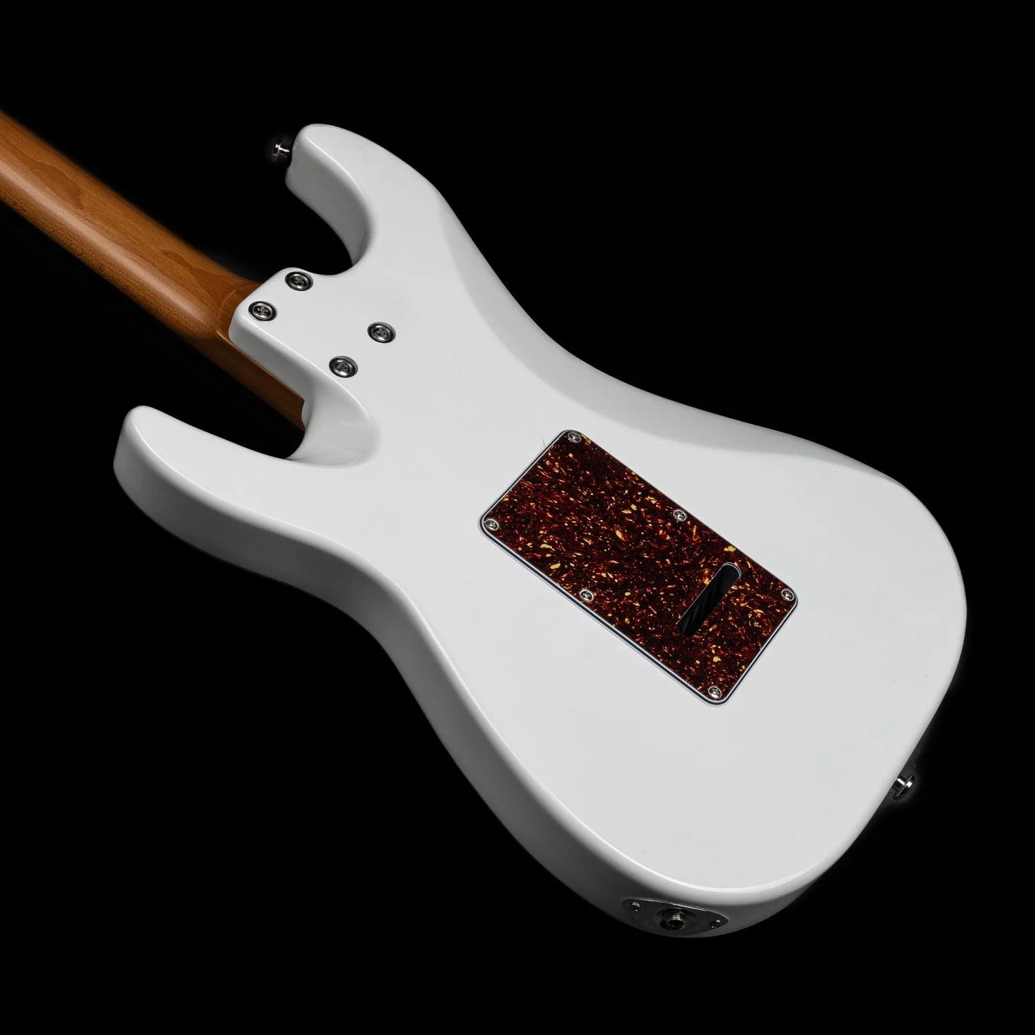 EART Guitars, DMX-9TC, Humbucker Pickups Tremolo Bridge Solid Full Electric Guitar, Pearl White - Image 7