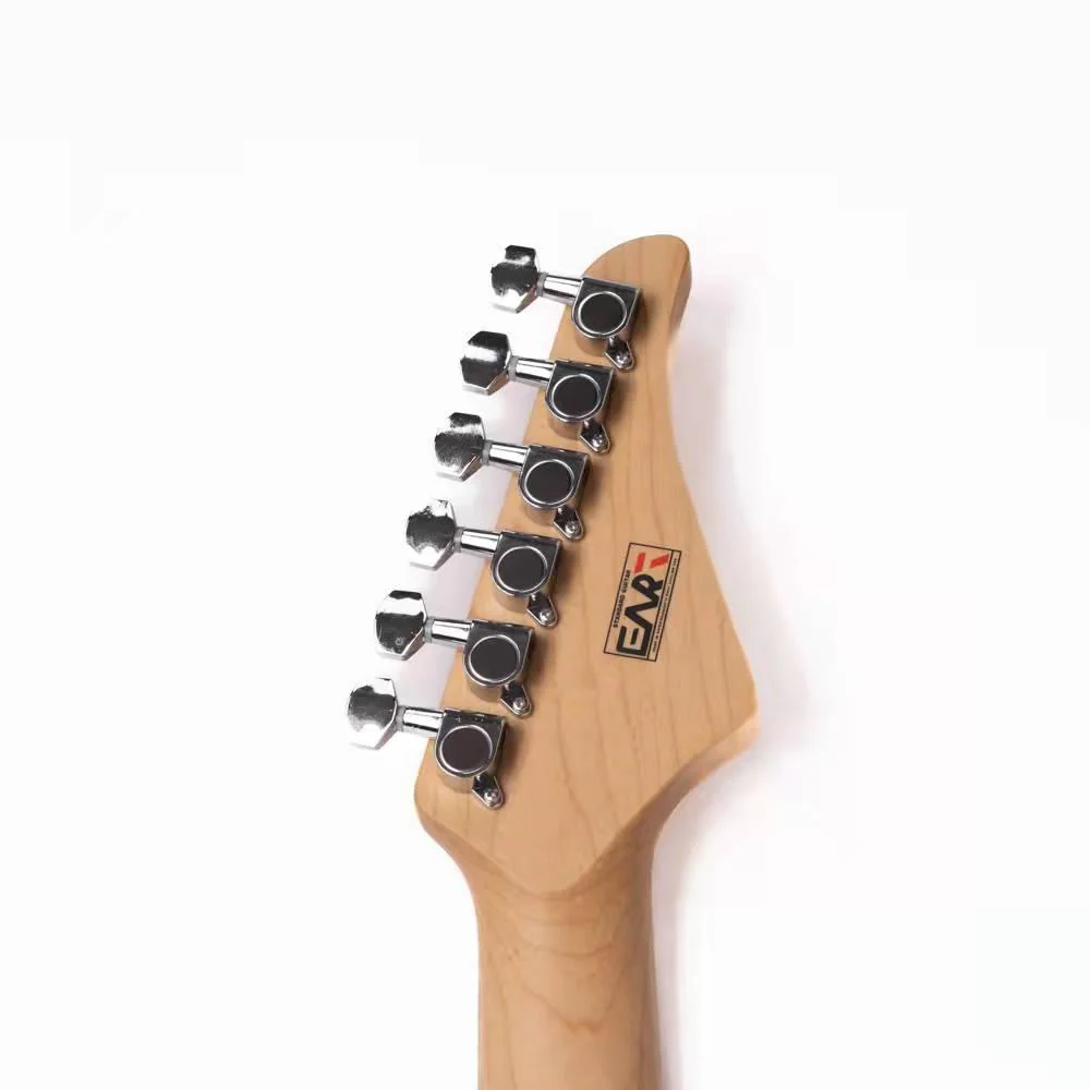 Eart Guitars, E-1L, Left Hand HSS Pickups Stainless Steel Electric Guitars, Blue - Image 3