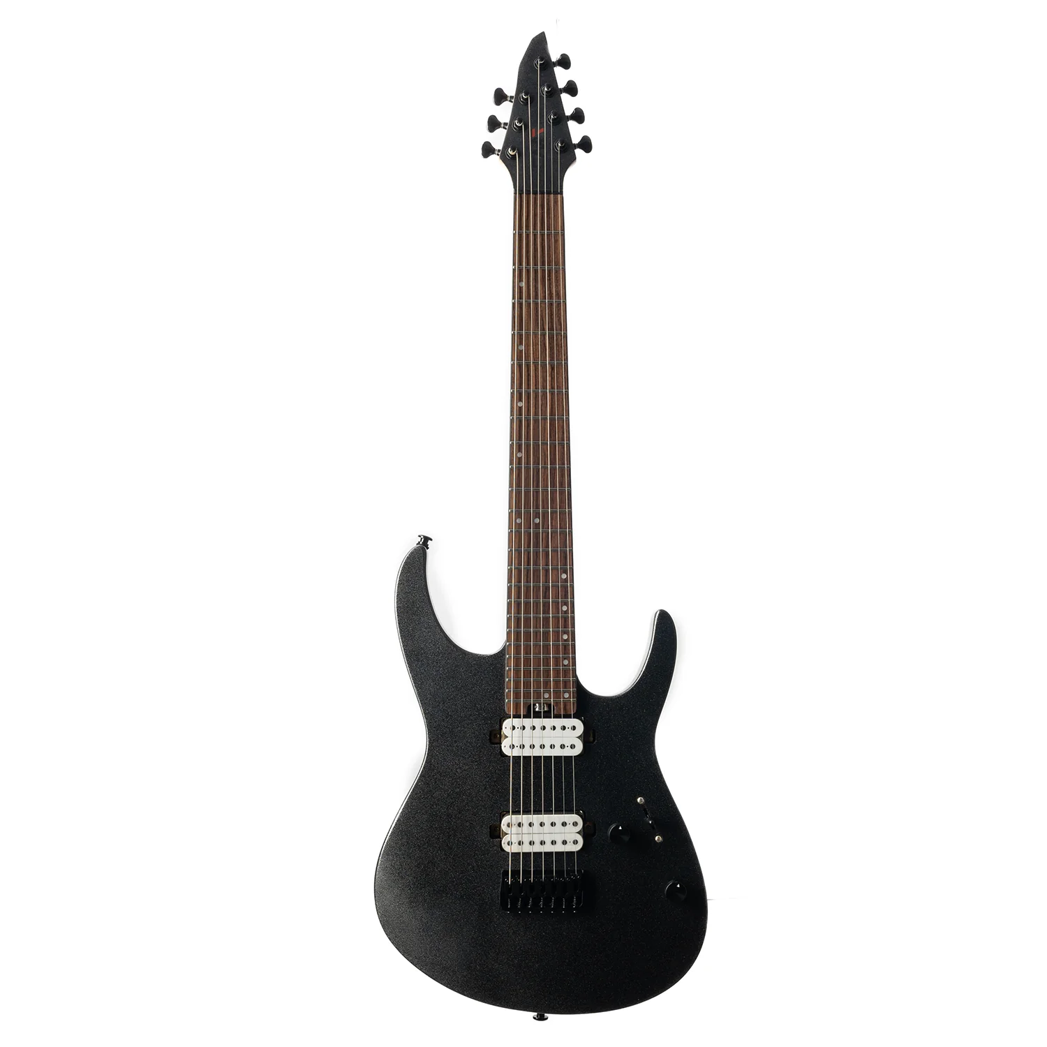 Eart Guitars, EXP-H7-SE, 7-String Roasted Mahogany Electric Guitar, 5pc Roasted Maple+Padauk Neck, India Rosewood Fretboard