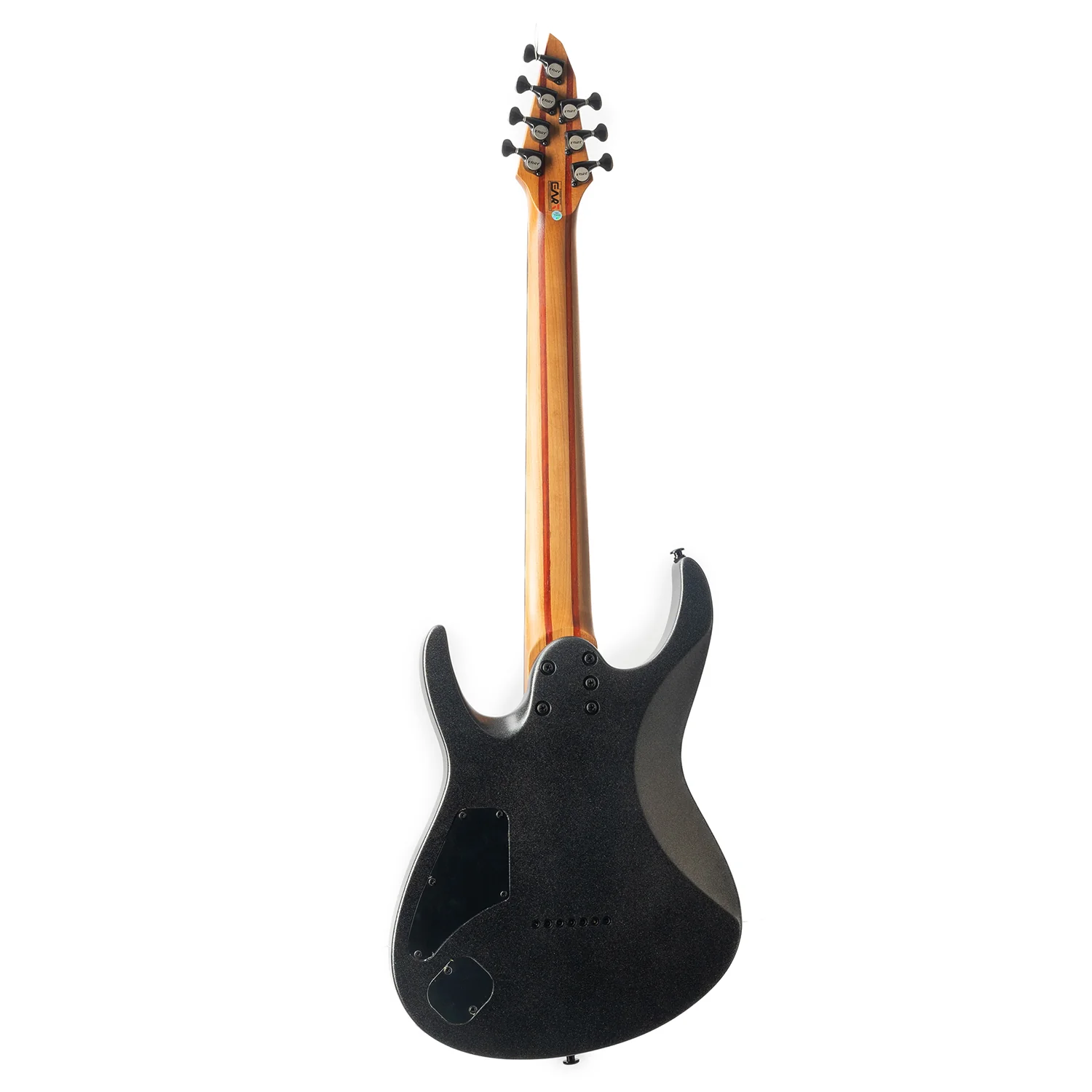Eart Guitars, EXP-H7-SE, 7-String Roasted Mahogany Electric Guitar, 5pc Roasted Maple+Padauk Neck, India Rosewood Fretboard - Image 2