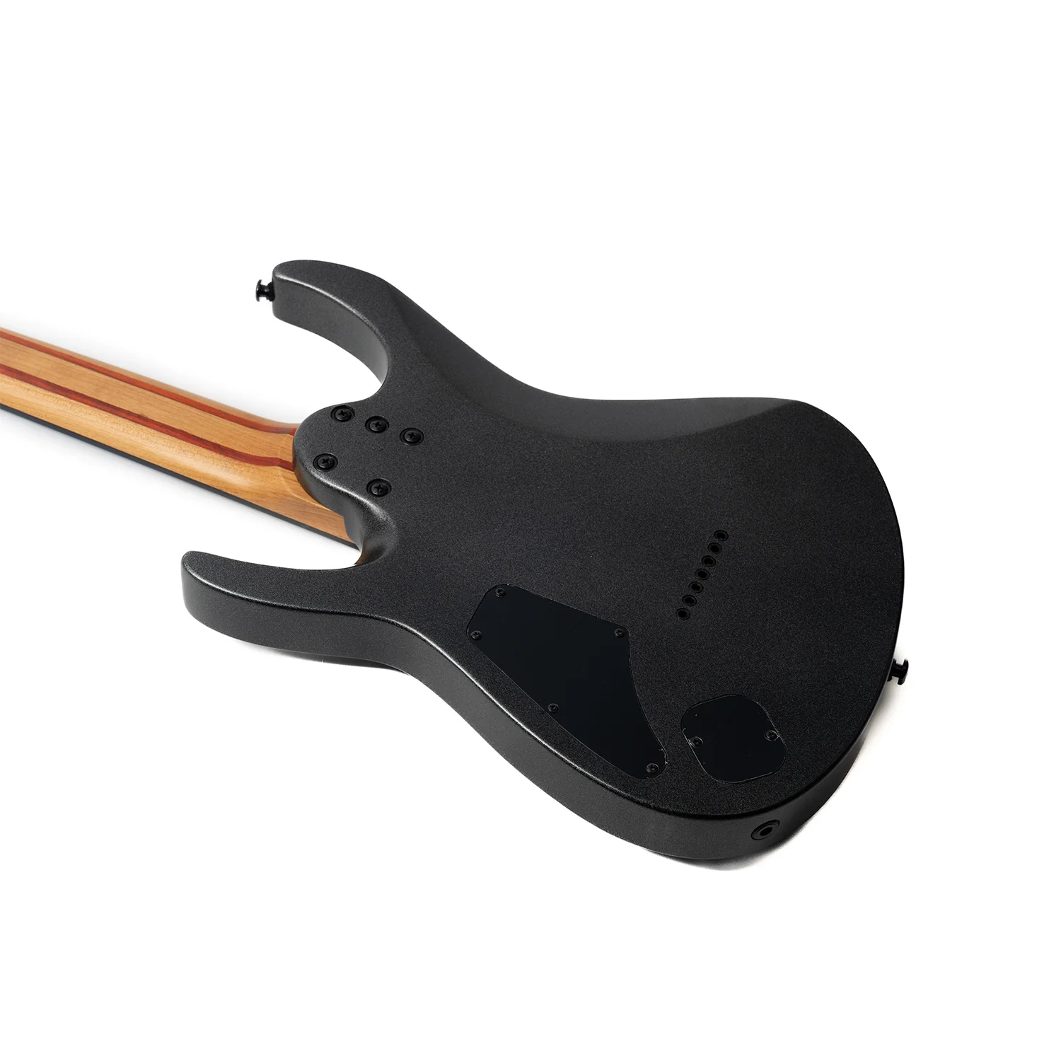 Eart Guitars, EXP-H7-SE, 7-String Roasted Mahogany Electric Guitar, 5pc Roasted Maple+Padauk Neck, India Rosewood Fretboard - Image 6