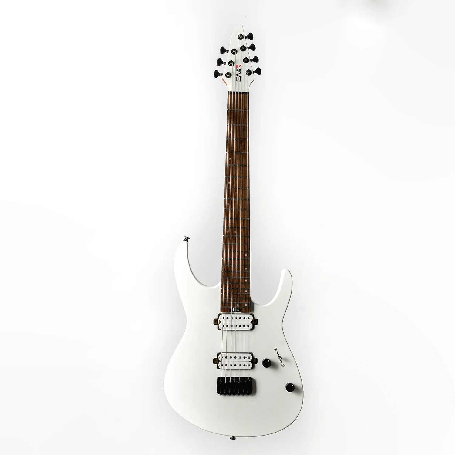 Eart Guitars, EXP-H7-SE, 7-String Roasted Mahogany Electric Guitar, 5pc Roasted Maple+Padauk Neck, India Rosewood Fretboard - Image 8