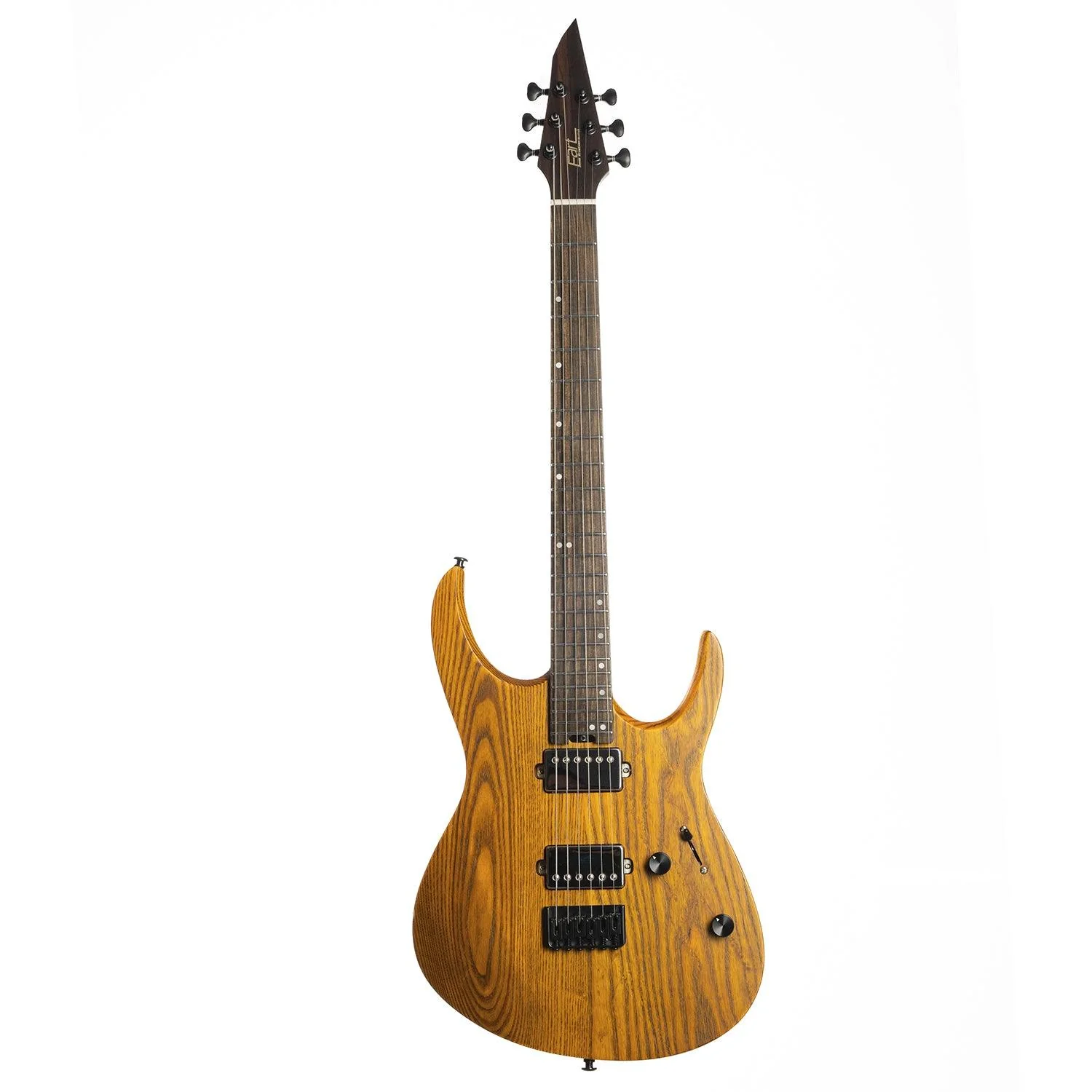 Eart Guitars, EXP-H6-PRO, Ash Body Wenge Neck Metal Electric Guitars - Image 11