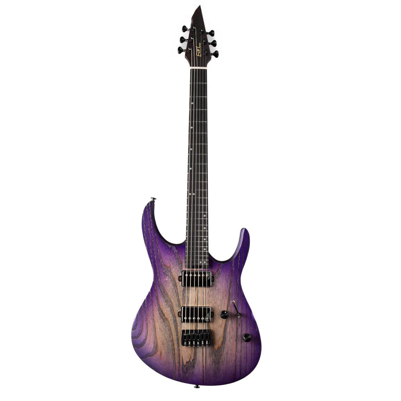 Eart Guitars, EXP-H6-PRO, Ash Body Wenge Neck Metal Electric Guitars - Image 12