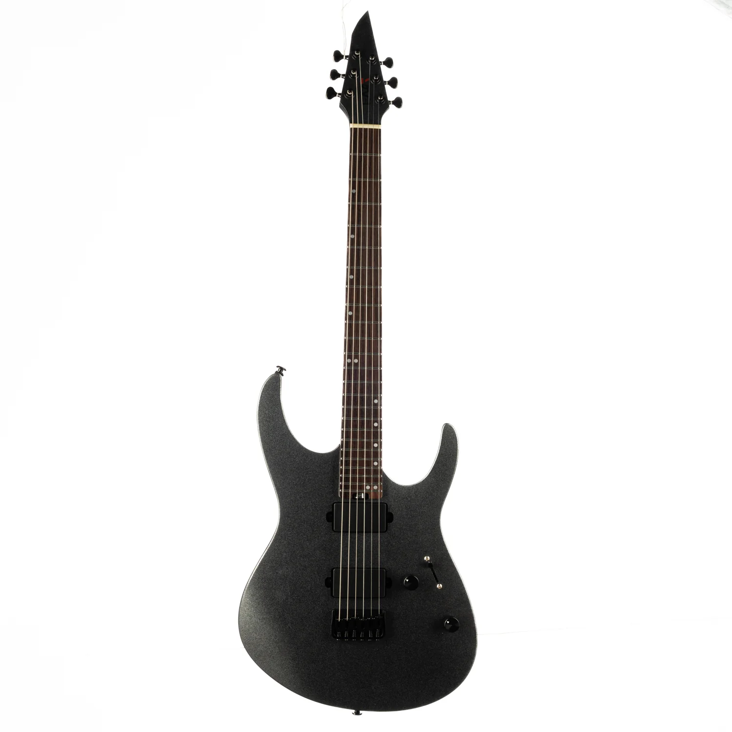 Eart Guitars, EYP-Pulse(EXP-6), Soild Body Electric Guitar Roasted Mahogany Body Artones-MDC135 Active Pickups Rock