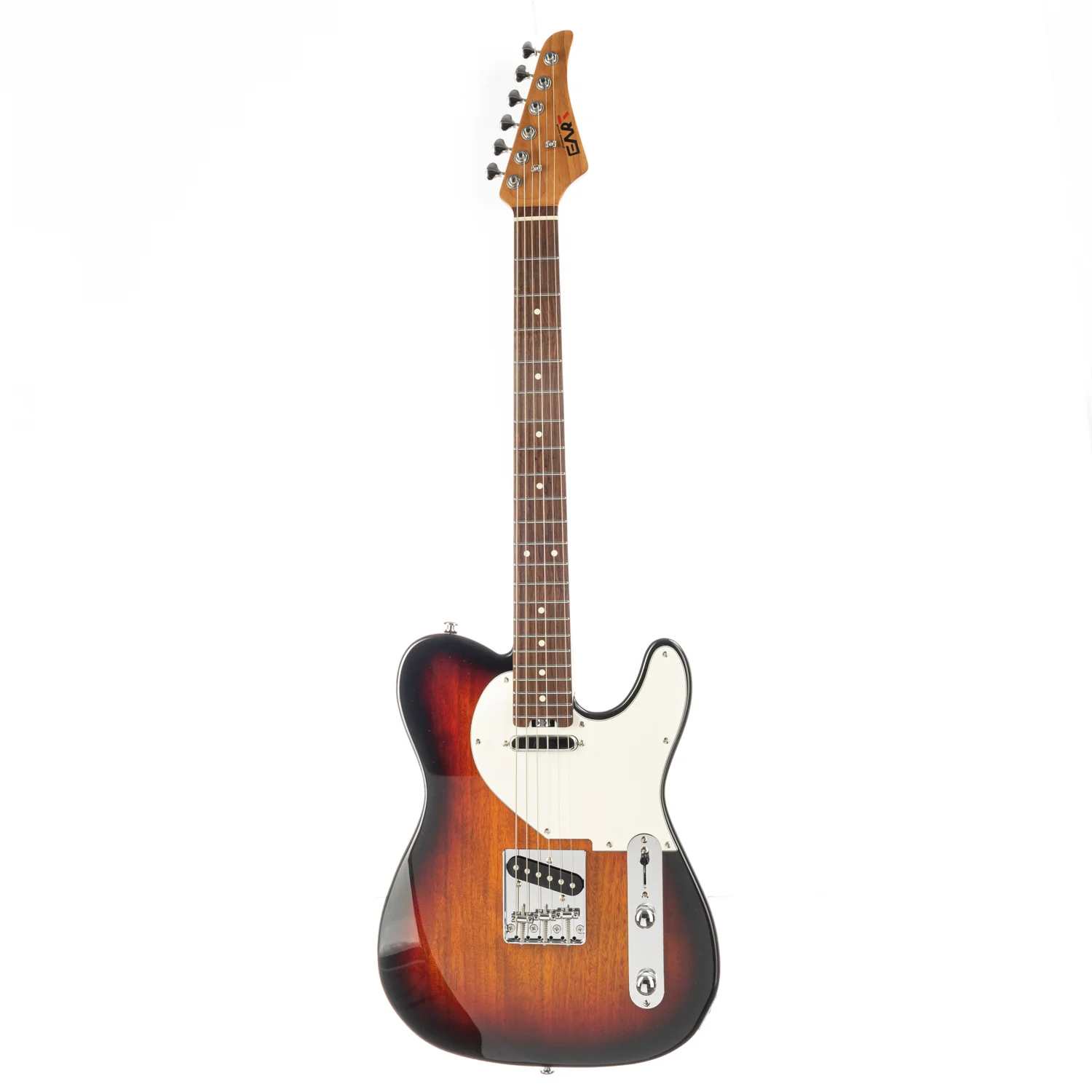 EART Guitars, EYP-TLC, 3-Way Switch, 1 Tone, 1 Volume, Roasted Bookmatch Mahogany Body Electric Guitar - Image 10