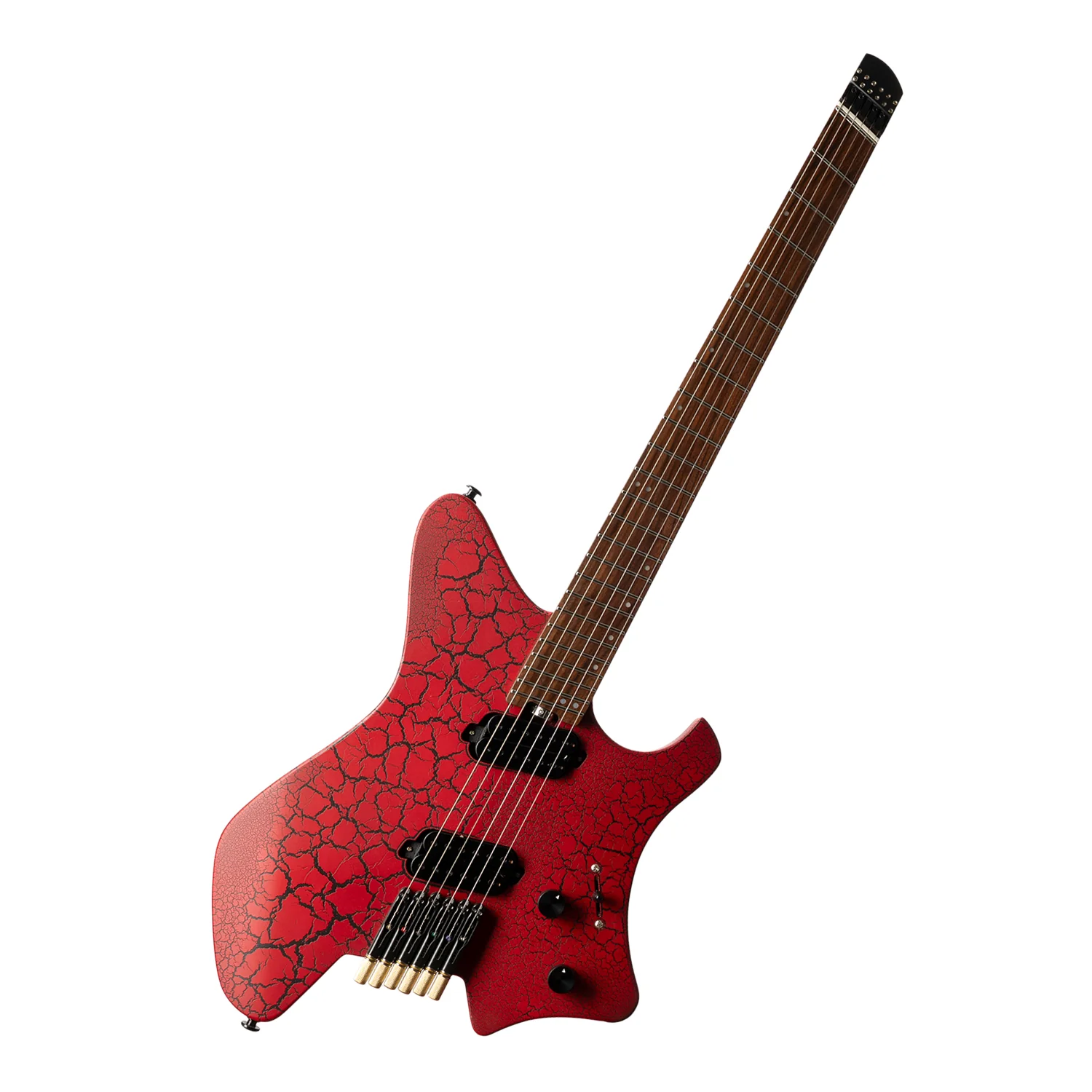 Eart Guitars, GW-6F, 6 Strings, 3-Way Switch,1 Tone,1 Volume Fixed Bridge Headless Electric Guitar - Image 10