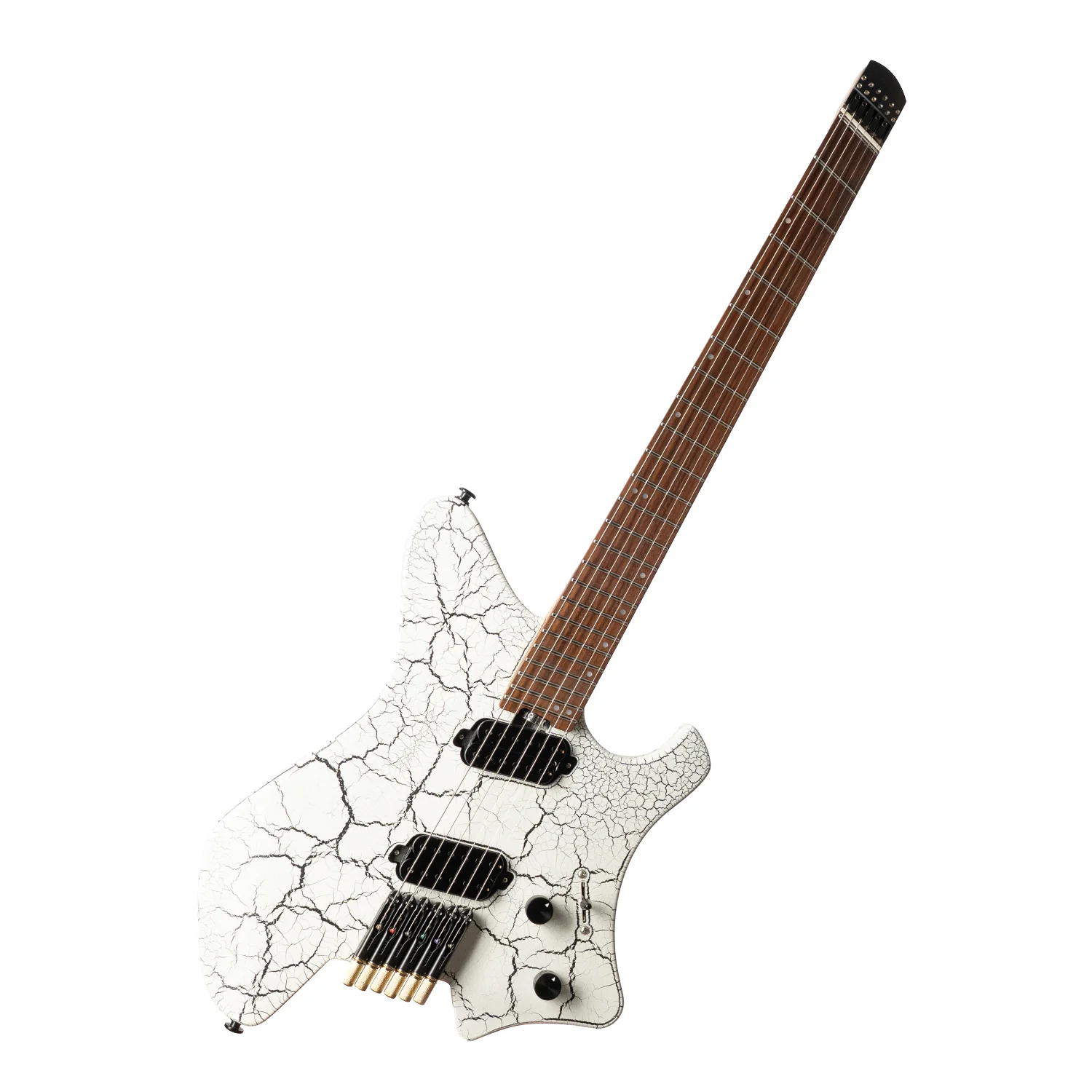 Eart Guitars, GW-6F, 6 Strings, 3-Way Switch,1 Tone,1 Volume Fixed Bridge Headless Electric Guitar - Image 8