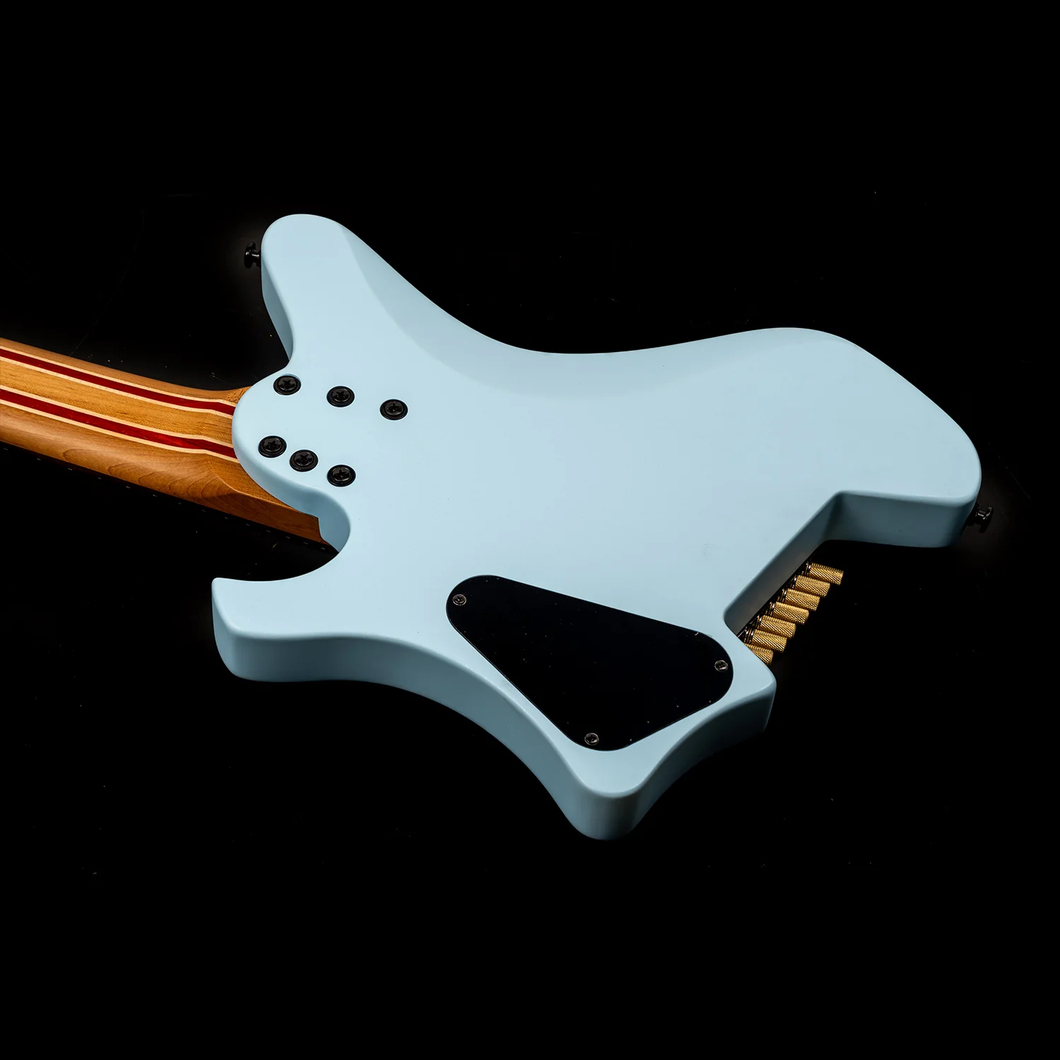 Eart Guitars GW-8F 8-String Headless Multiscale – Roasted Mahogany, 26.25", Electric Guitar - Image 2