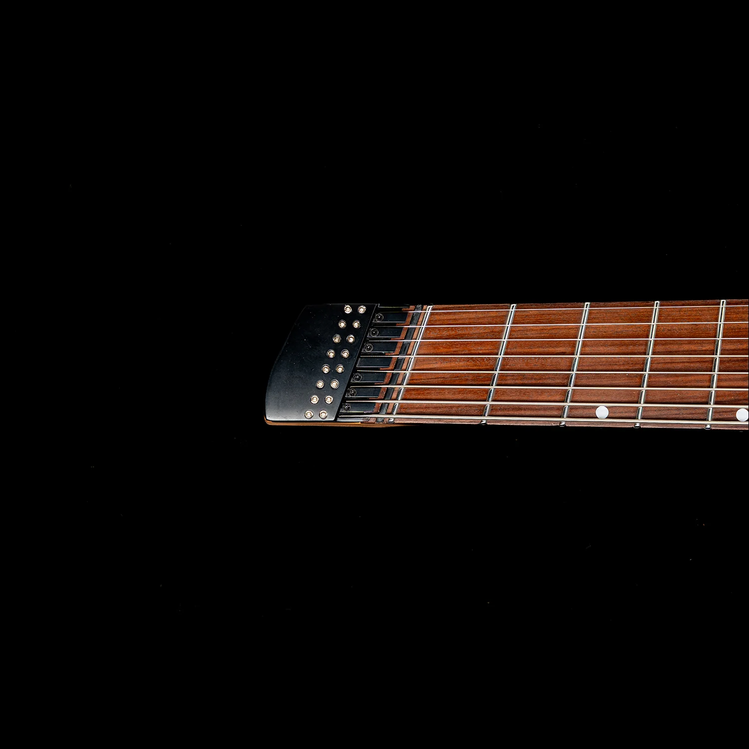 Eart Guitars GW-8F 8-String Headless Multiscale – Roasted Mahogany, 26.25", Electric Guitar - Image 6