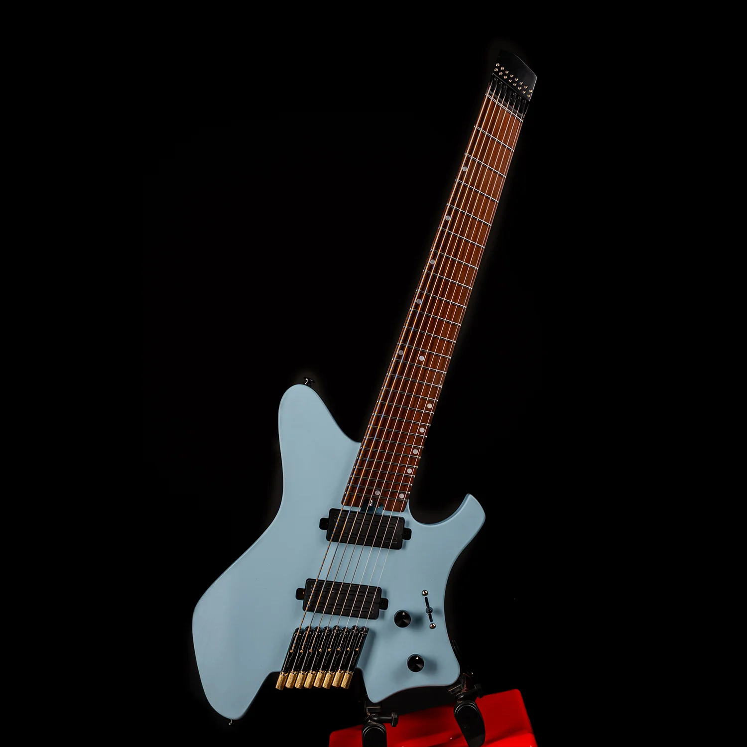 Eart Guitars GW-8F 8-String Headless Multiscale – Roasted Mahogany, 26.25", Electric Guitar - Image 8
