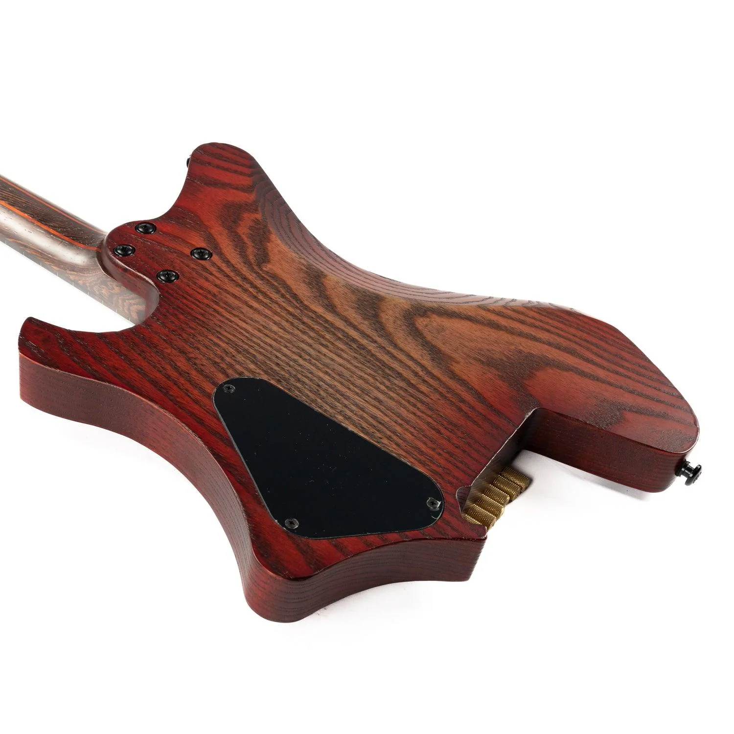 Eart Guitars, GW2-Pro, Right Handed Headless 6 String Fixed Bridge Electric Guitar, Red Burst - Image 7