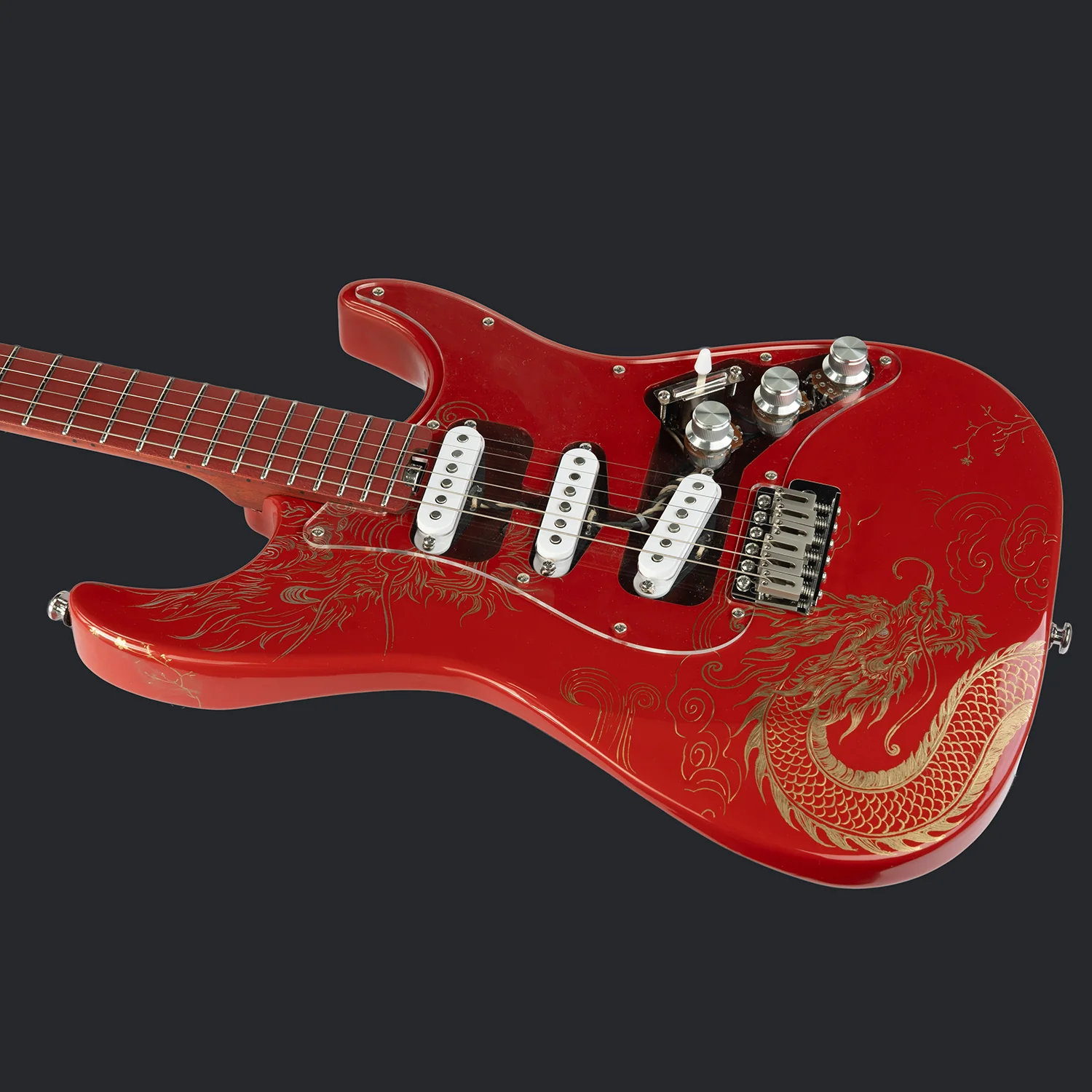 Eart Guitars Handmade Lacquer Art-Collector's Edition 3707T6020039 - Image 3