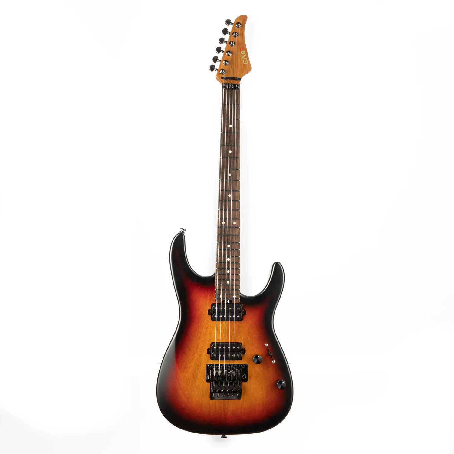 Eart Guitars, NK-1980, Floydrose Special Bridge, Roasted Book-match Mahogany Body Electric Guitar