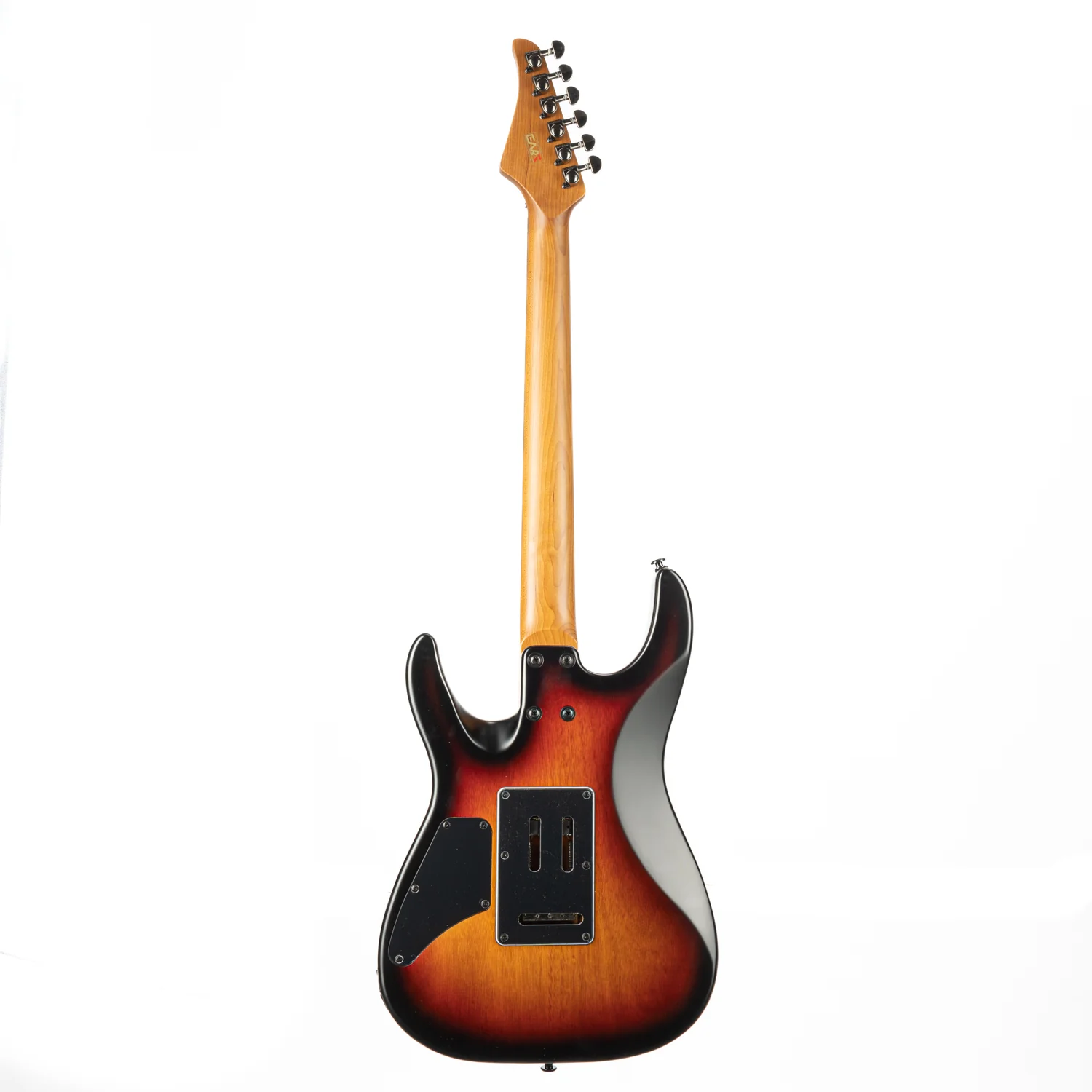 Eart Guitars, NK-1980, Floydrose Special Bridge, Roasted Book-match Mahogany Body Electric Guitar - Image 2