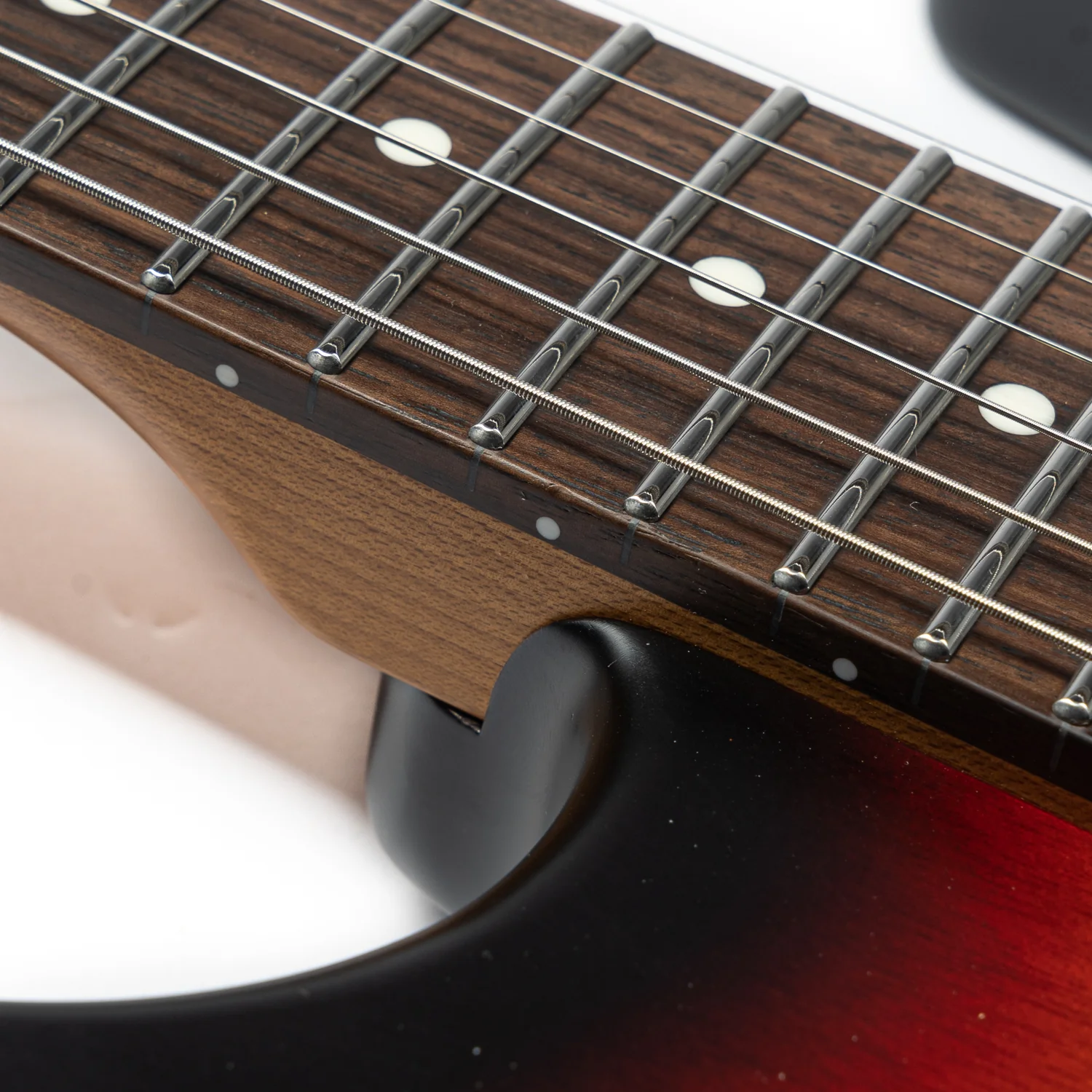 Eart Guitars, NK-1980, Floydrose Special Bridge, Roasted Book-match Mahogany Body Electric Guitar - Image 5
