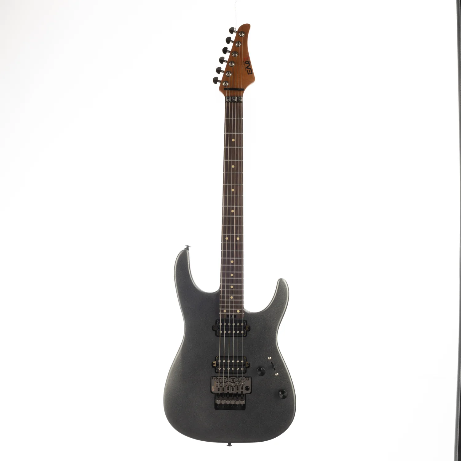 Eart Guitars, NK-1980, Floydrose Special Bridge, Roasted Book-match Mahogany Body Electric Guitar - Image 8