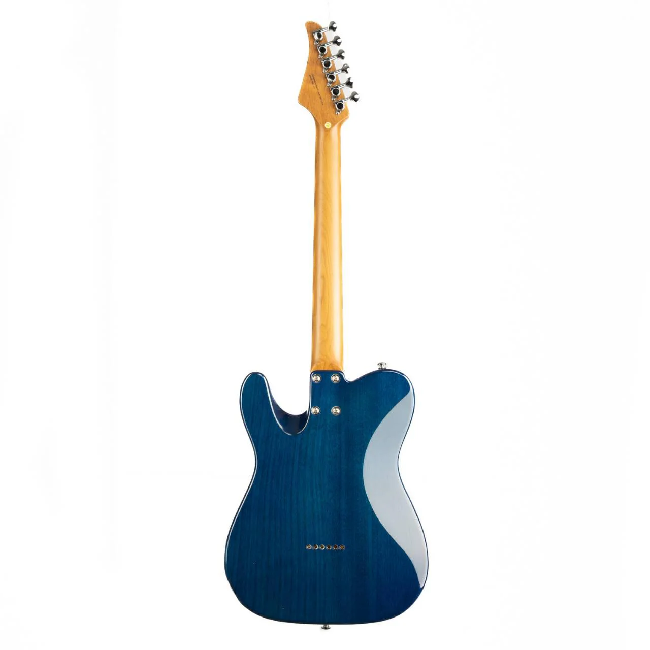 Eart Guitars, NK-C1(N), T Model Single Coil Pickups, 3-saddle Bridge Electric Guitar, Blue - Image 2