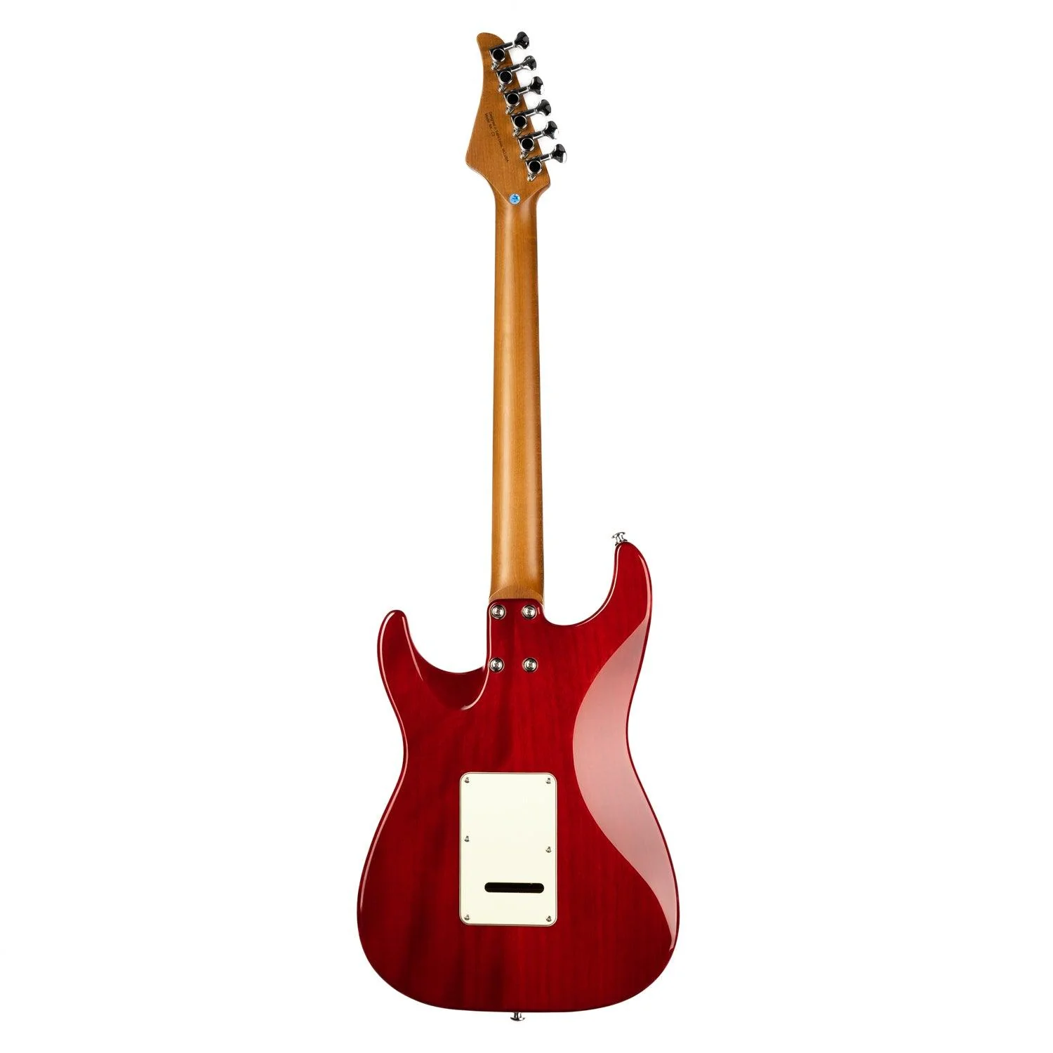 Eart Guitars, NK-C3N, 2-Point Synchronized Tremolo bRIDGE Electric Guitar, Red - Image 2