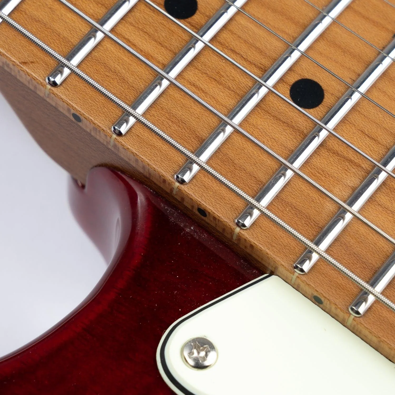 Eart Guitars, NK-C3N, 2-Point Synchronized Tremolo bRIDGE Electric Guitar, Red - Image 5