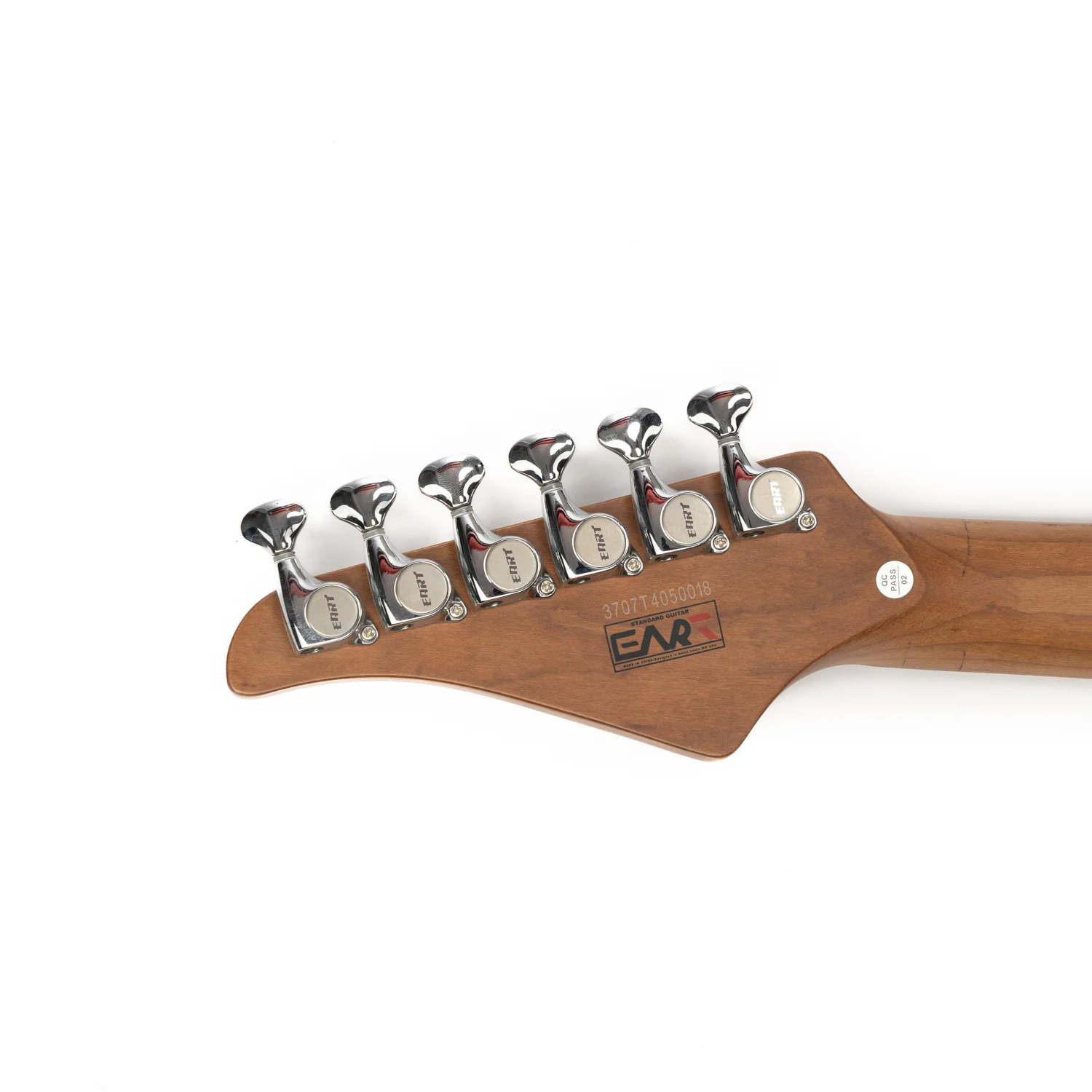 Eart Guitars, NK-VS60, 2-Point Synchronized Tremolo Bridge Alnico V Pickups Classic Electric Guitars, Red - Image 5