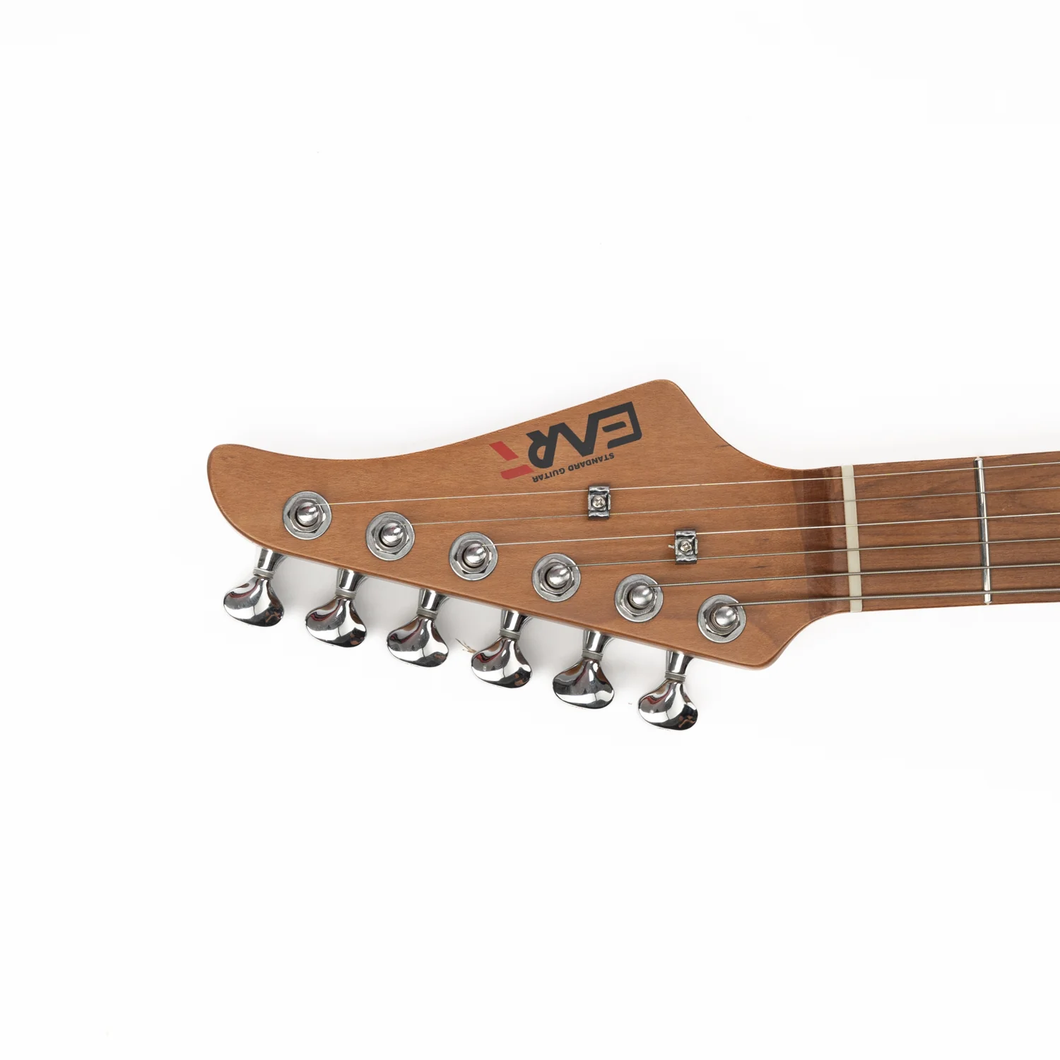 Eart Guitars, NK-VS60, 2-Point Synchronized Tremolo Bridge Alnico V Pickups Classic Electric Guitars, Red - Image 6